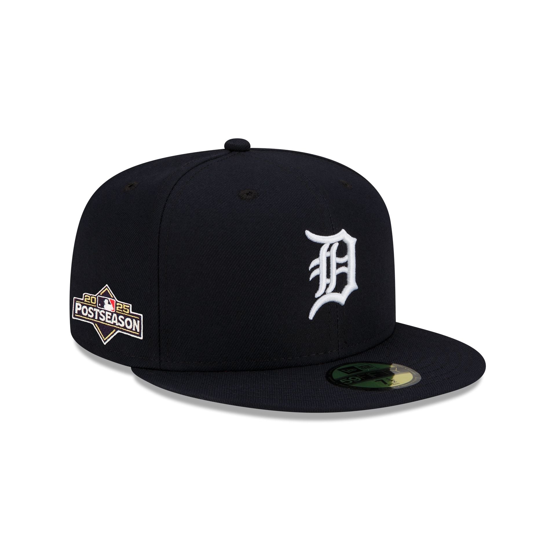 Detroit Tigers 2025 Postseason Side Patch 59FIFTY Fitted Hat