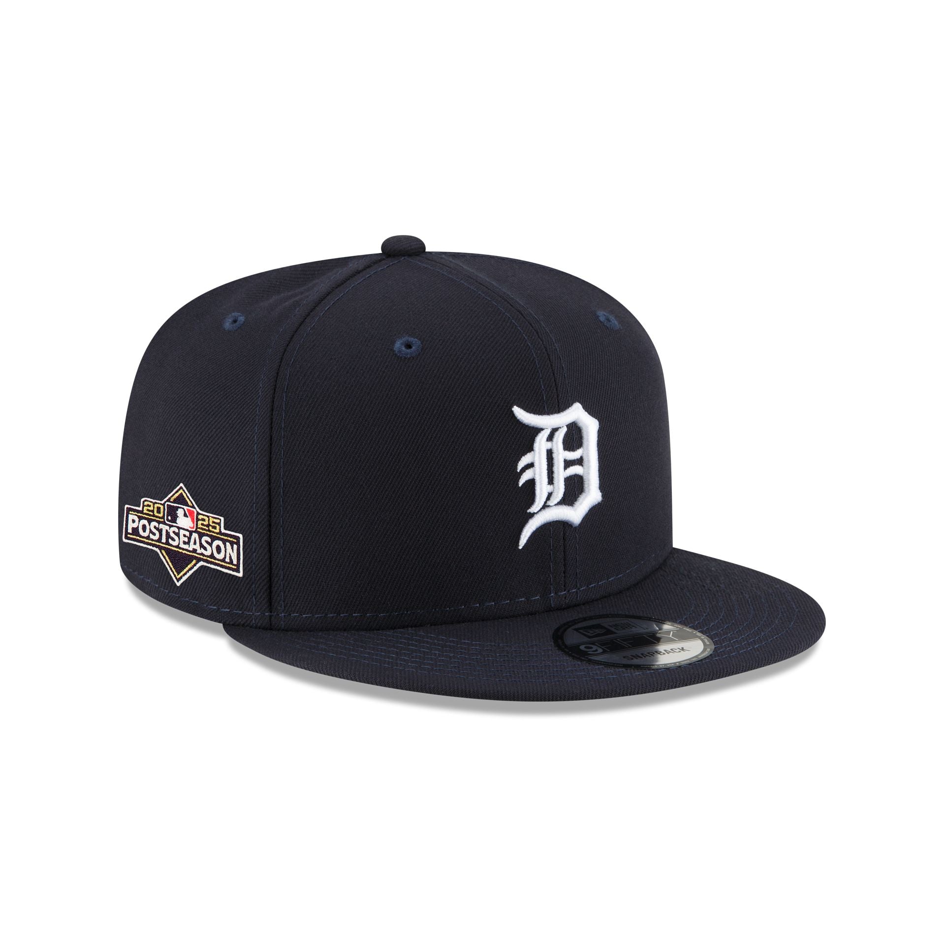 Detroit Tigers 2025 Postseason Side Patch 9FIFTY Snapback Hat