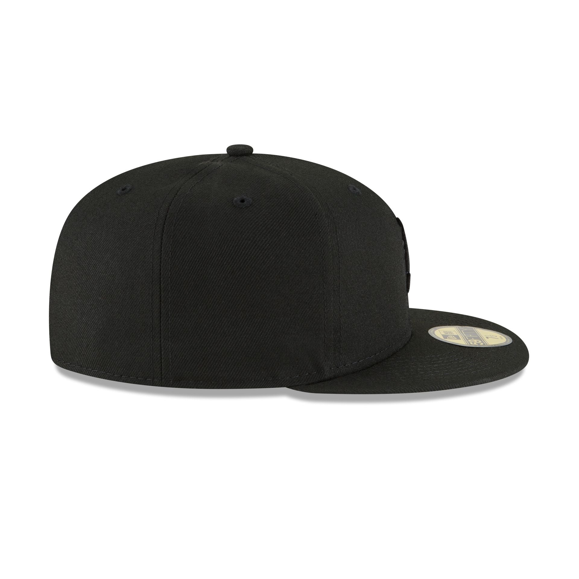 Detroit Tigers Basic Black on Black 59FIFTY Fitted Hat
