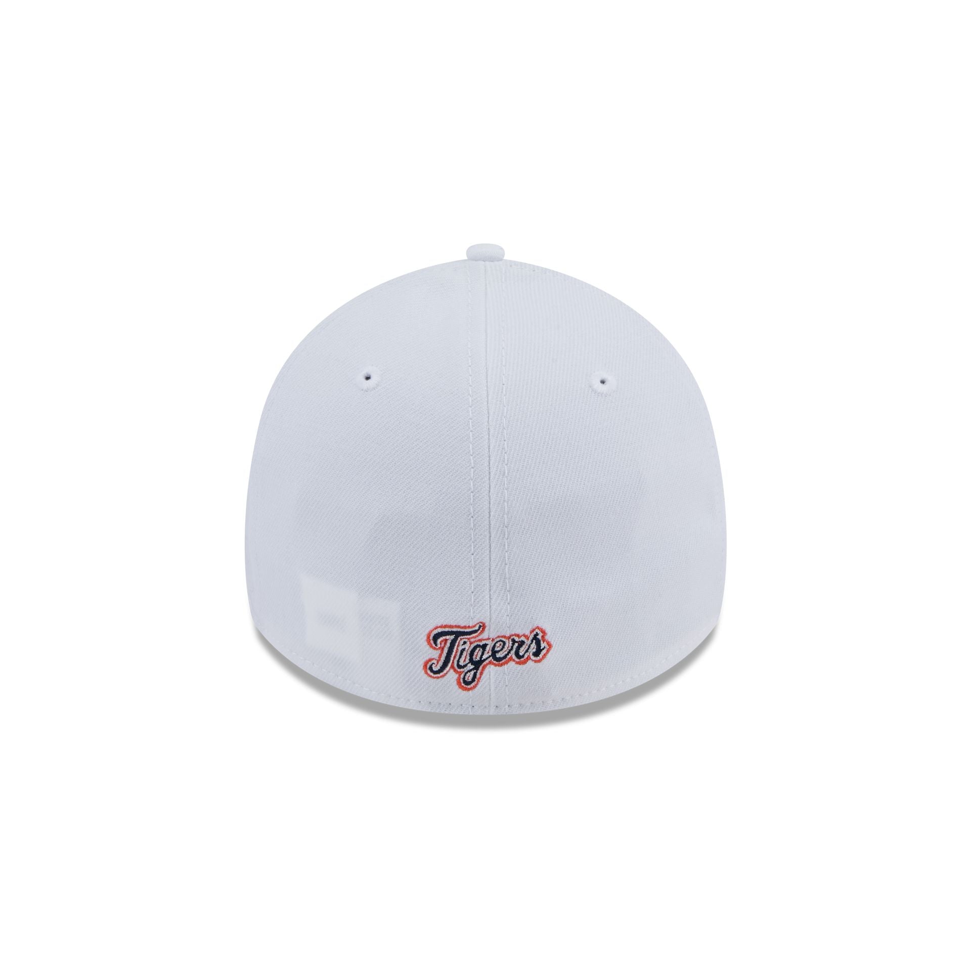 Detroit Tigers Optic White 39THIRTY Stretch Fit Hat