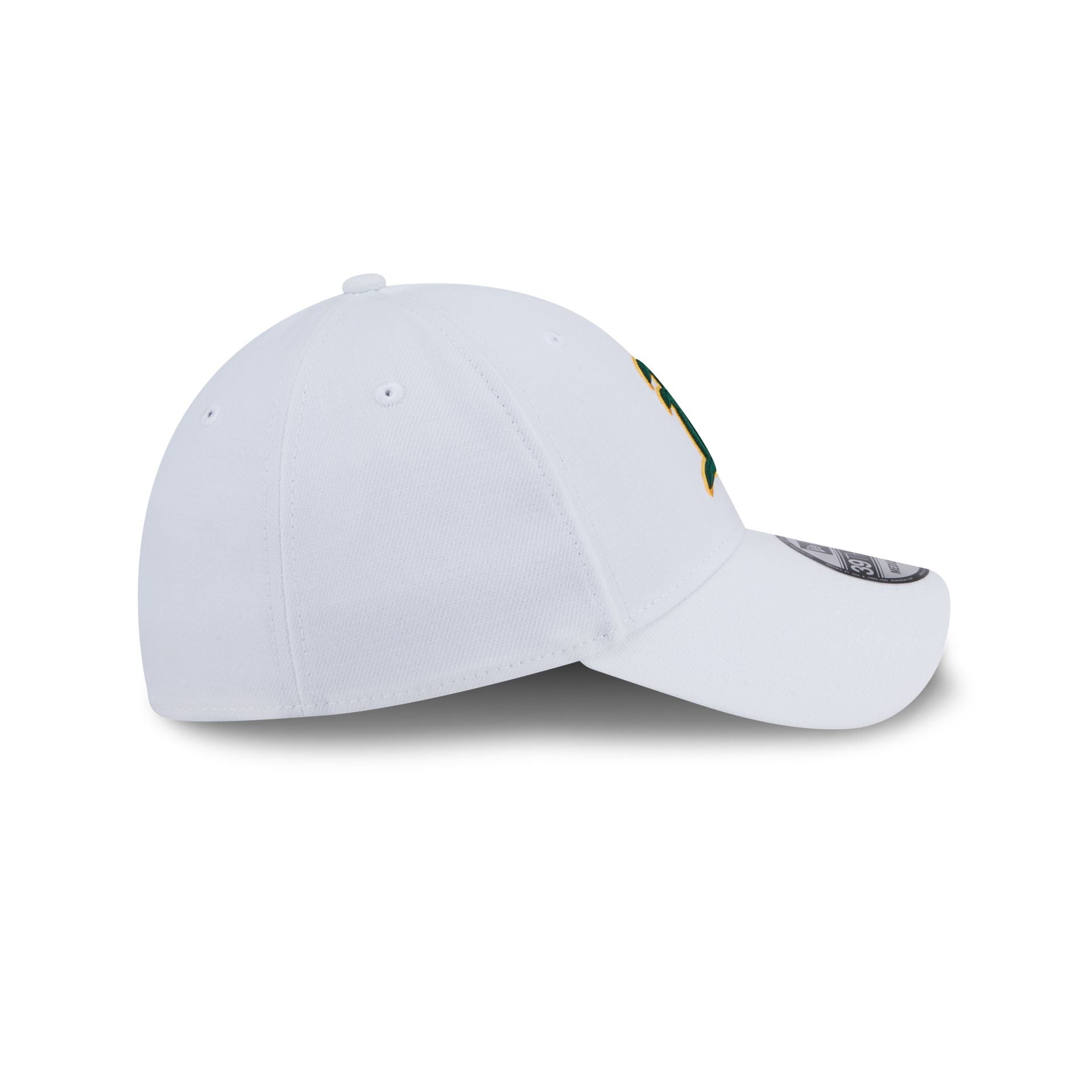 Athletics Optic White 39THIRTY Stretch Fit Hat