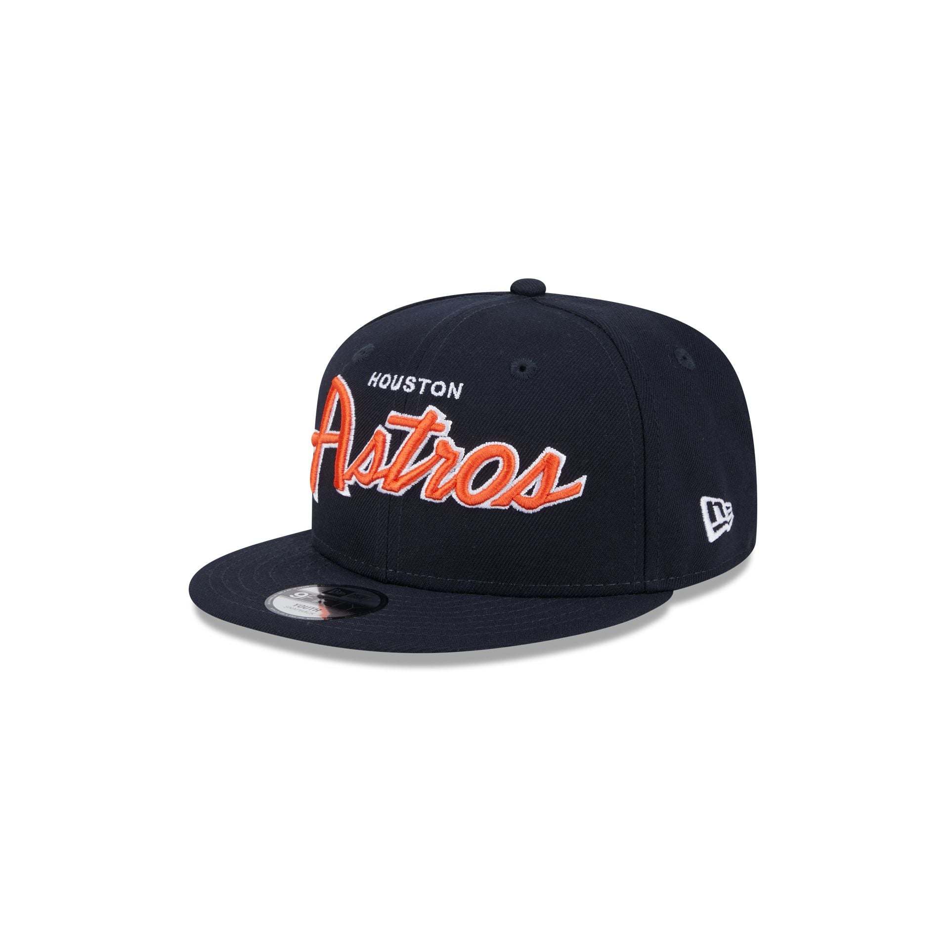 Houston Astros Script Kids 9FIFTY Snapback Hat