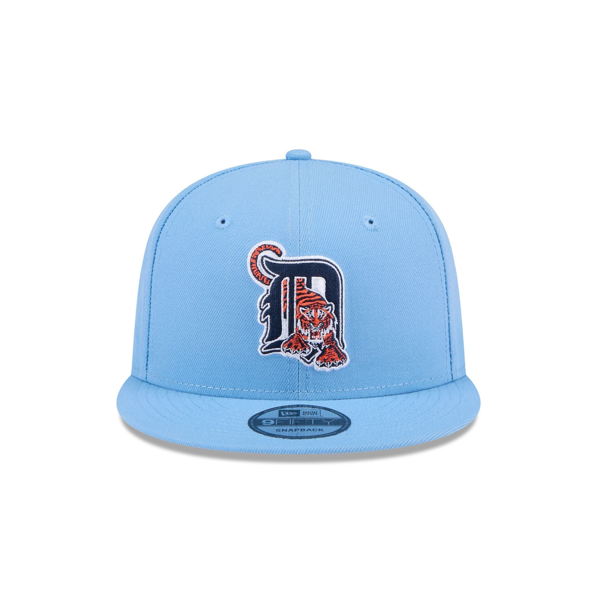 Detroit Tigers Sky Blue 9FIFTY Snapback Hat