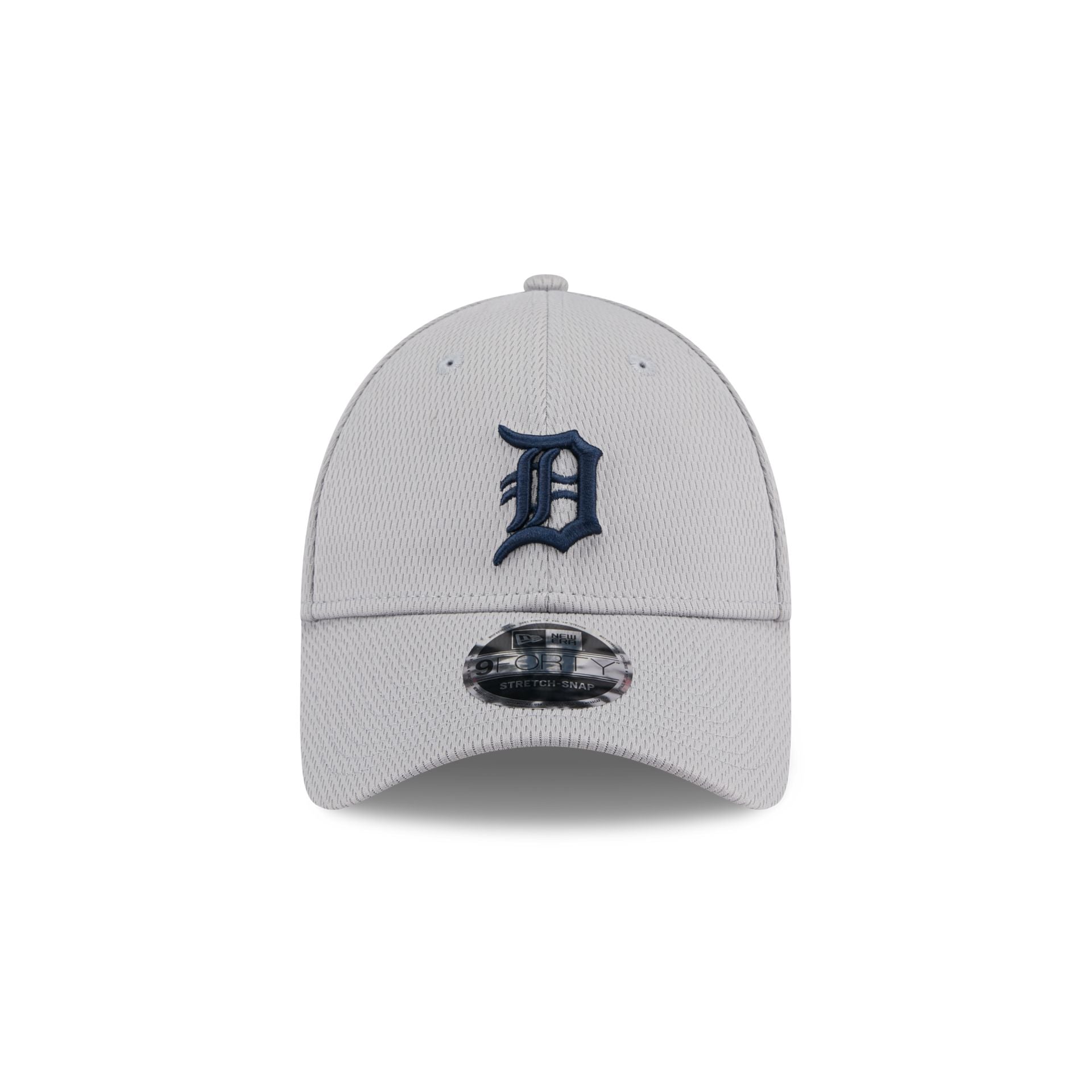 Detroit Tigers Gray 9FORTY Stretch-Snap Hat
