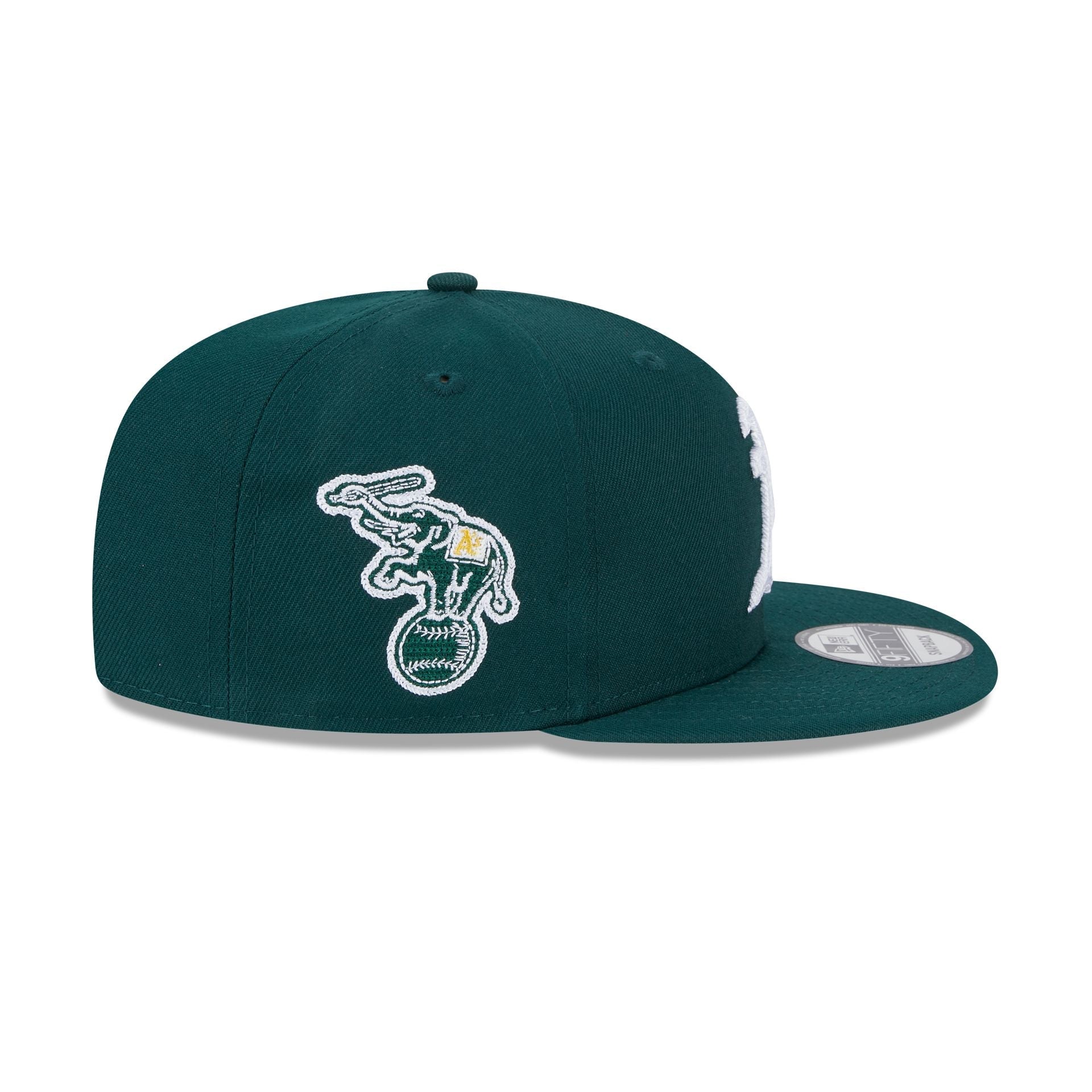 Alpha Industries x Athletics Green 9FIFTY Snapback Hat