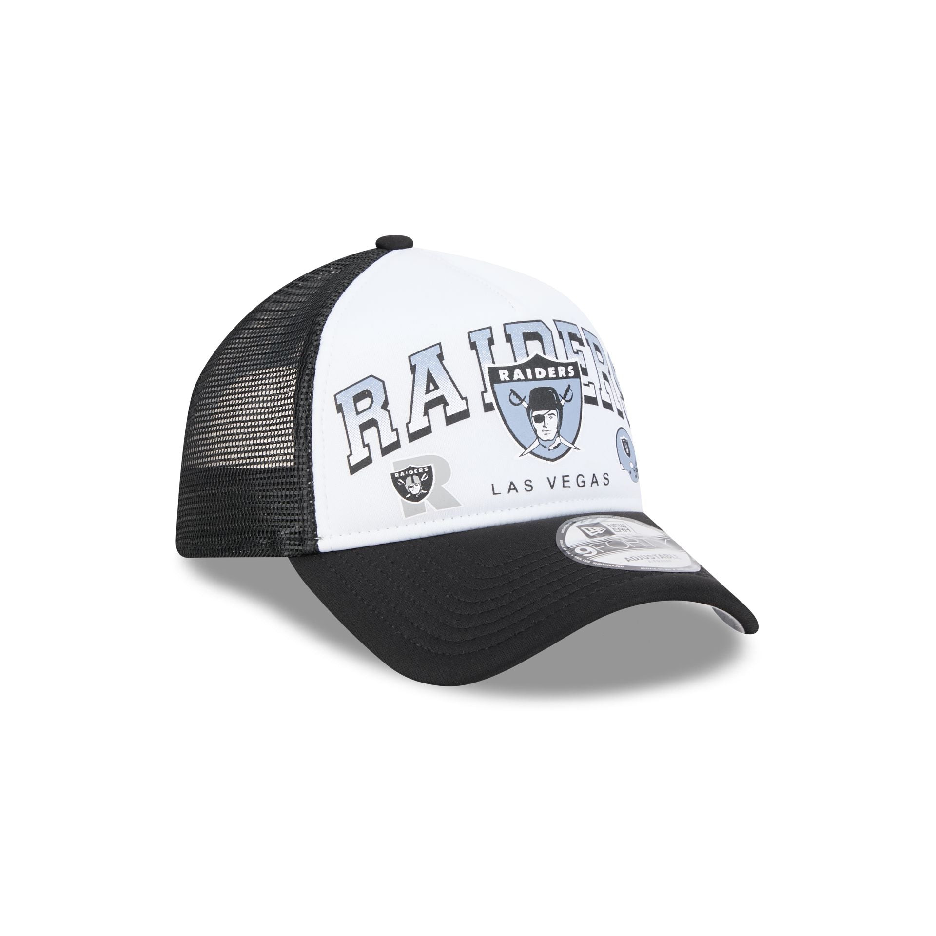 Las Vegas Raiders Sport Classics 9FORTY A-Frame Trucker Hat