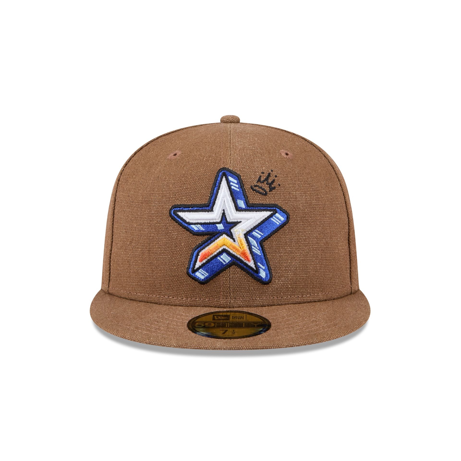Houston Astros Logo Scribble 59FIFTY Fitted Hat
