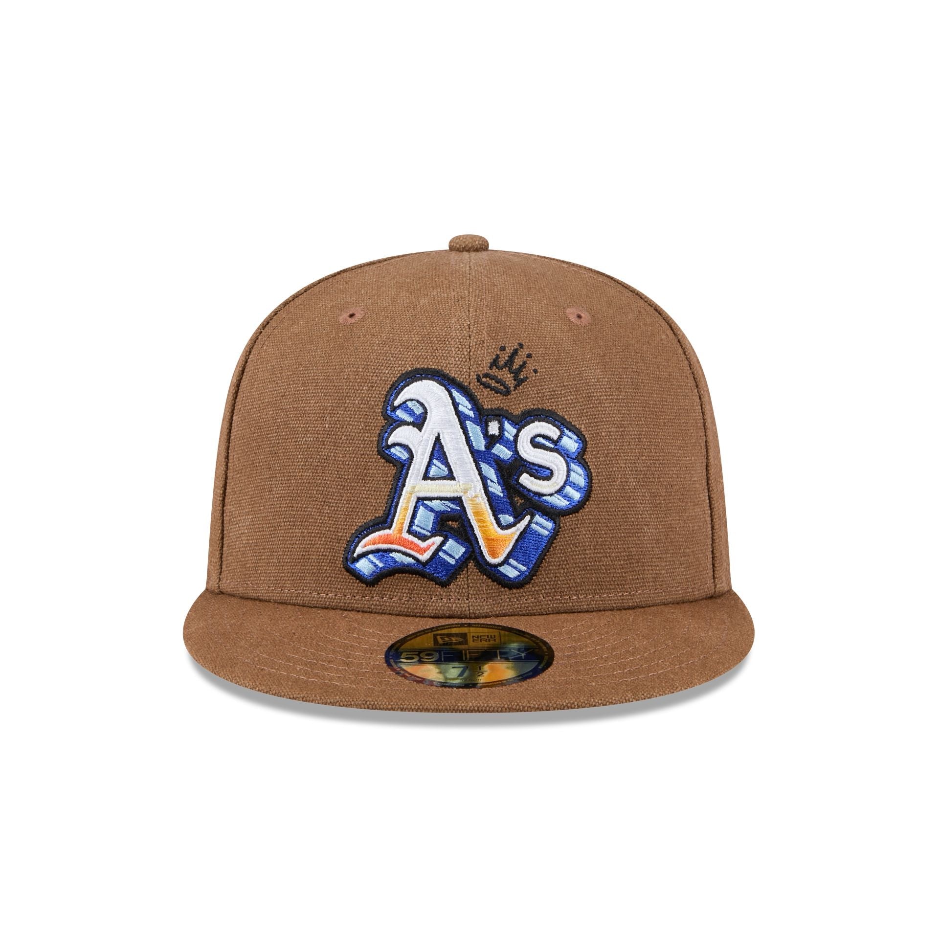Athletics Logo Scribble 59FIFTY Fitted Hat