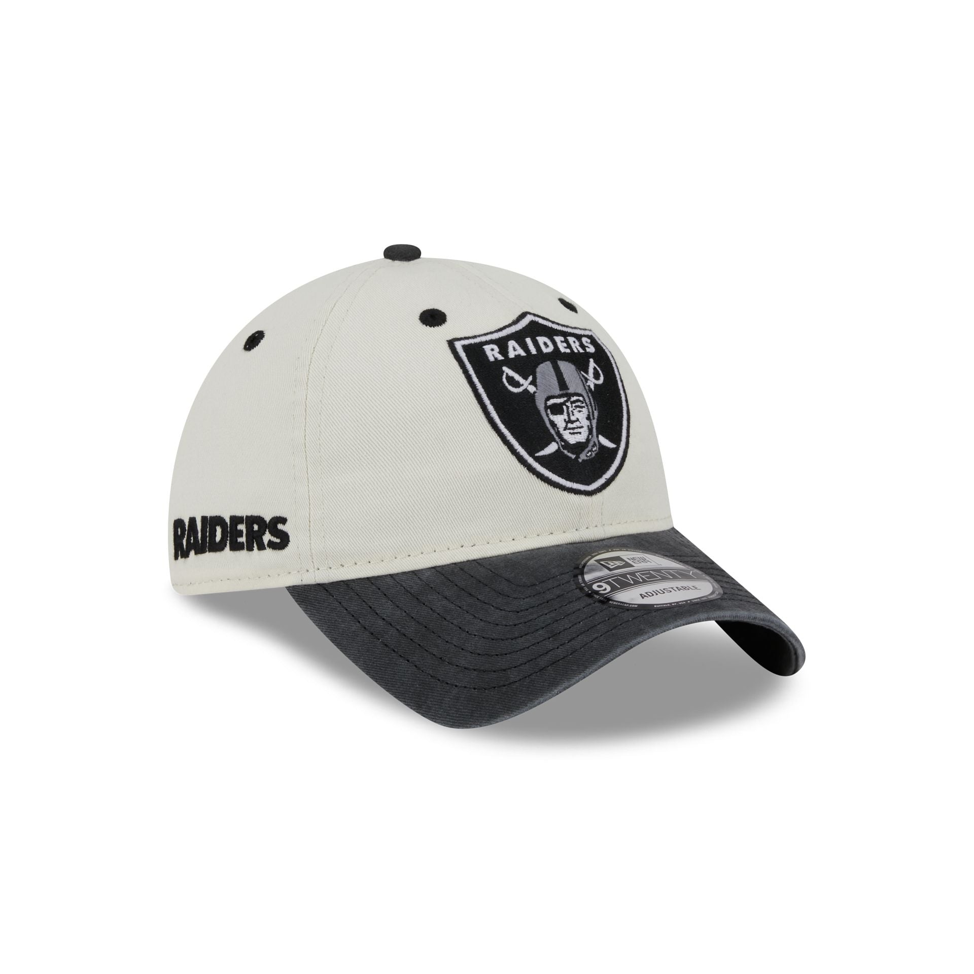 Las Vegas Raiders Classic Sidescript 9TWENTY Adjustable Hat