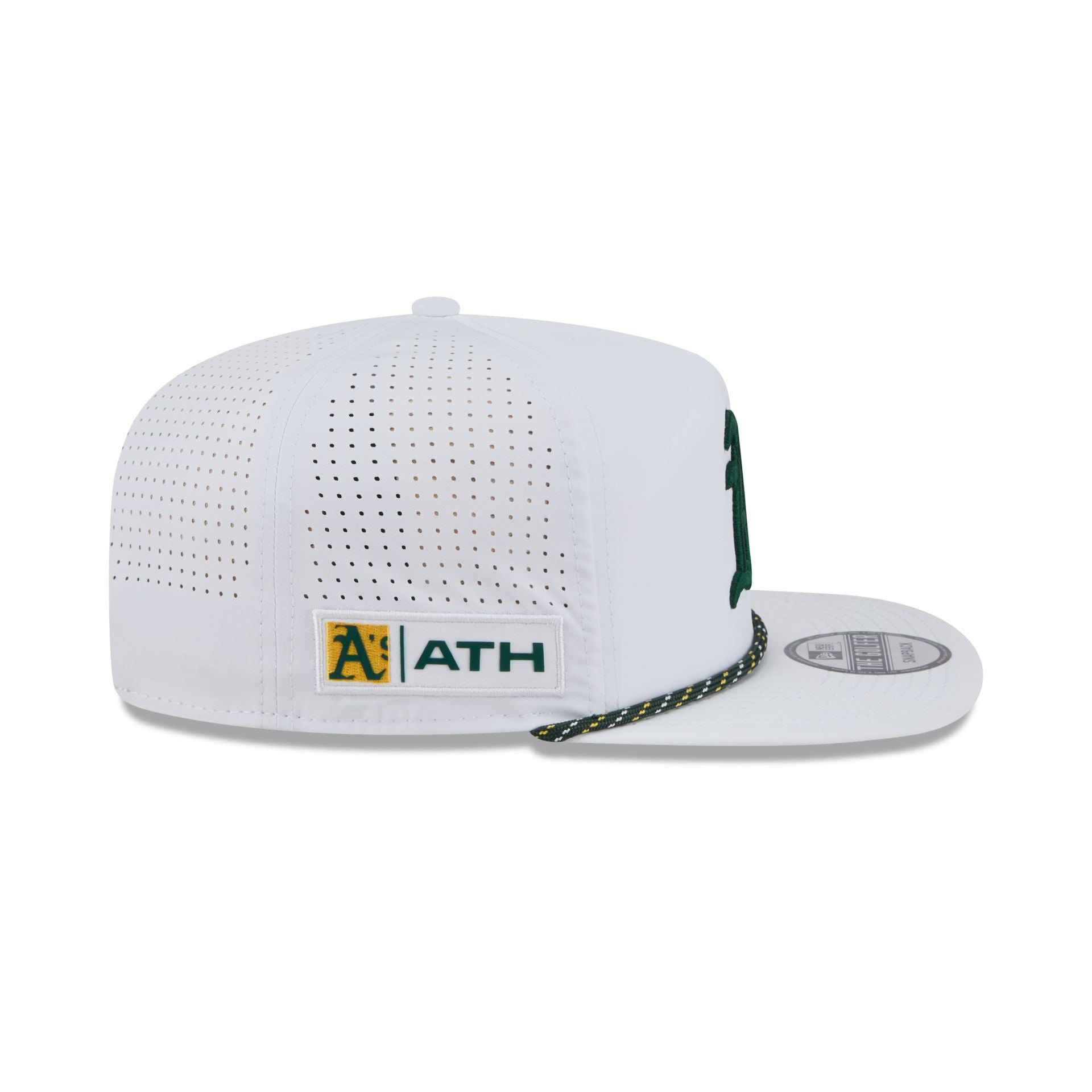 Athletics Optic White Performance Rope Golfer Hat