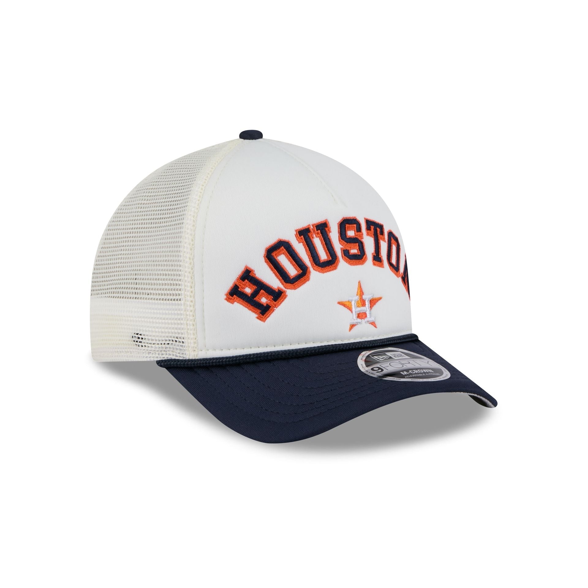 Houston Astros Chrome Arch 9FORTY M-Crown A-Frame Trucker Hat