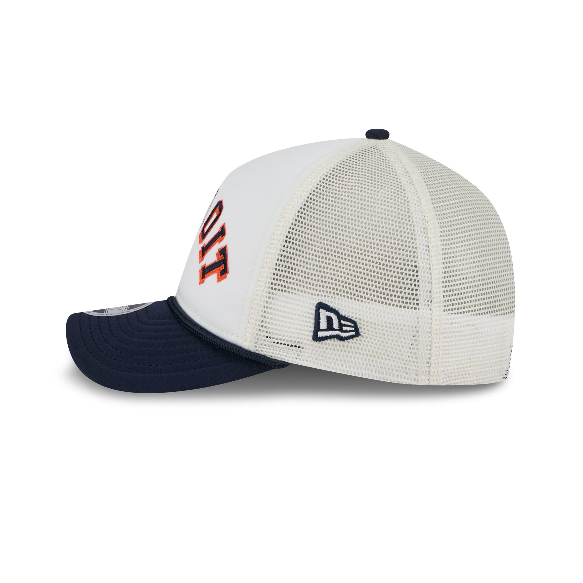 Detroit Tigers Chrome Arch 9FORTY M-Crown A-Frame Trucker Hat