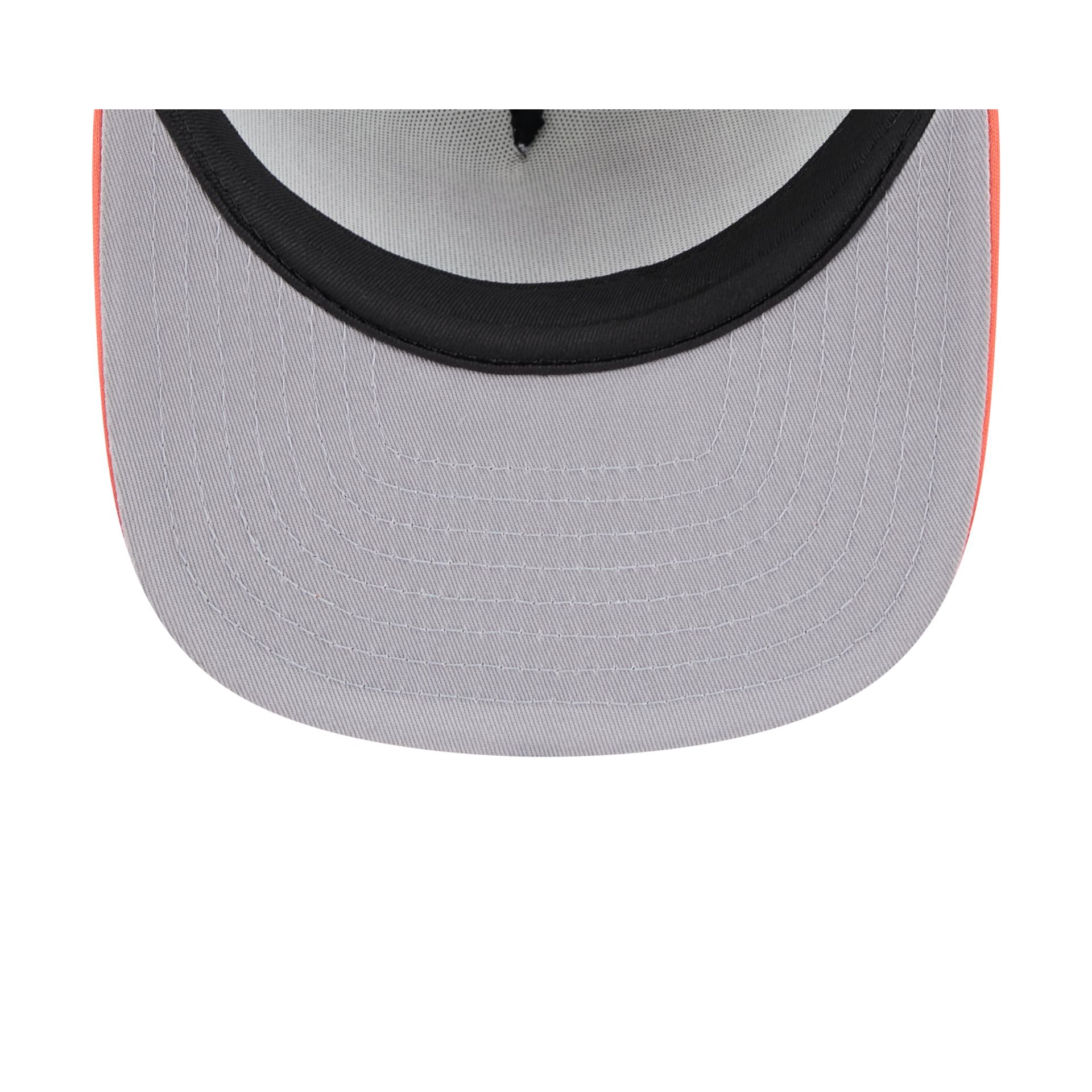 Houston Astros Retro Script 9FIFTY A-Frame Trucker Hat