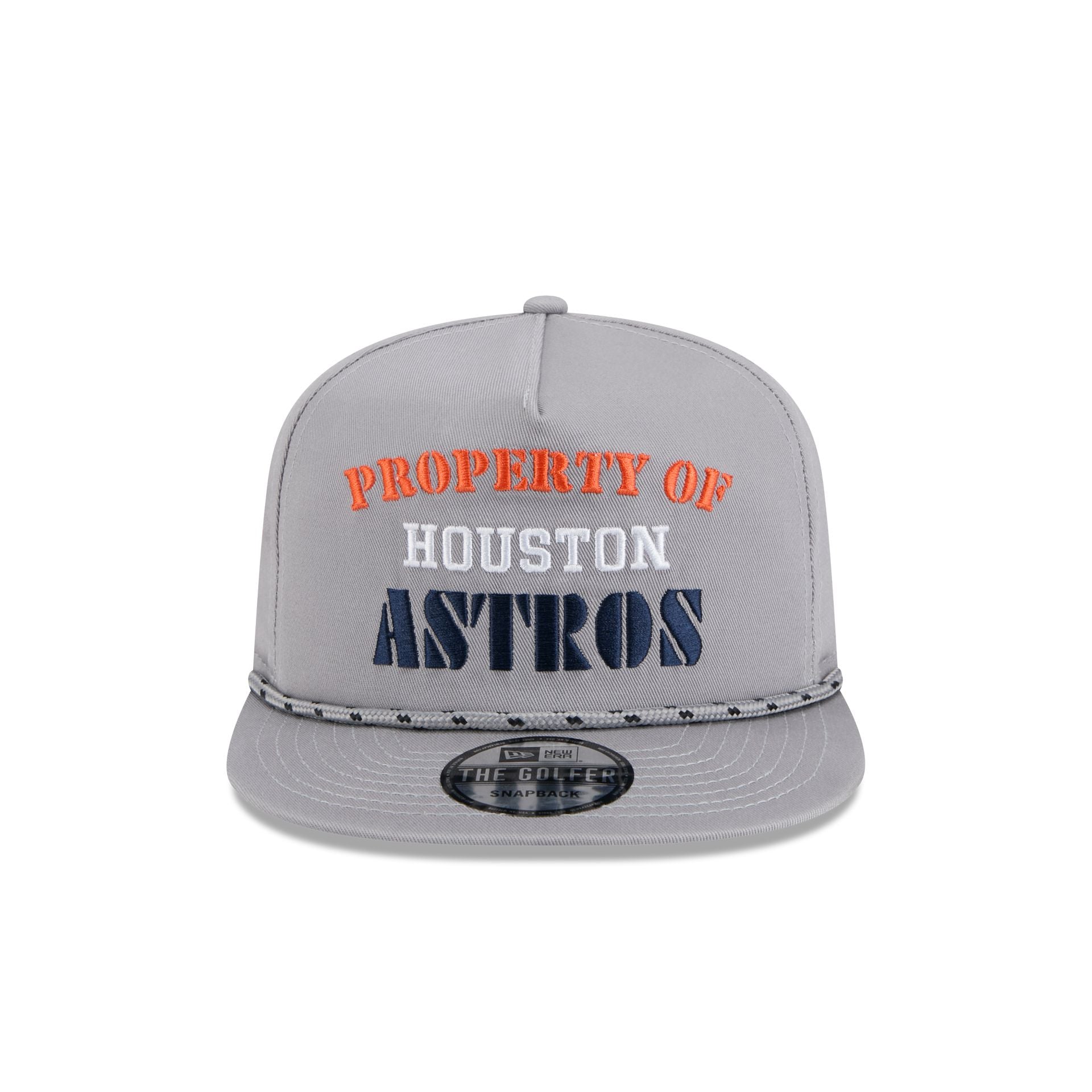 Houston Astros Vintage Gray Rope Golfer Hat