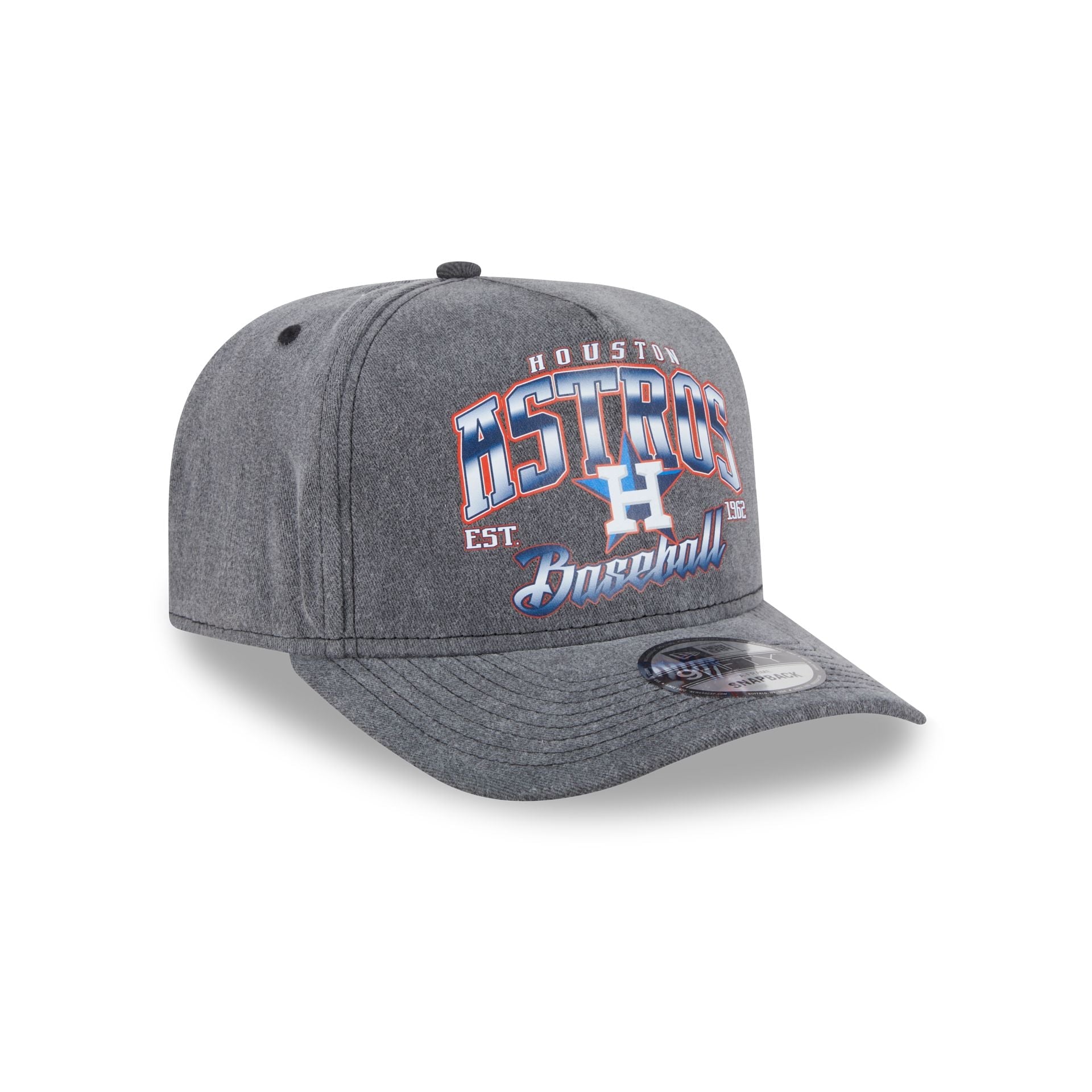 Houston Astros Washed 9FIFTY A-Frame Snapback Hat