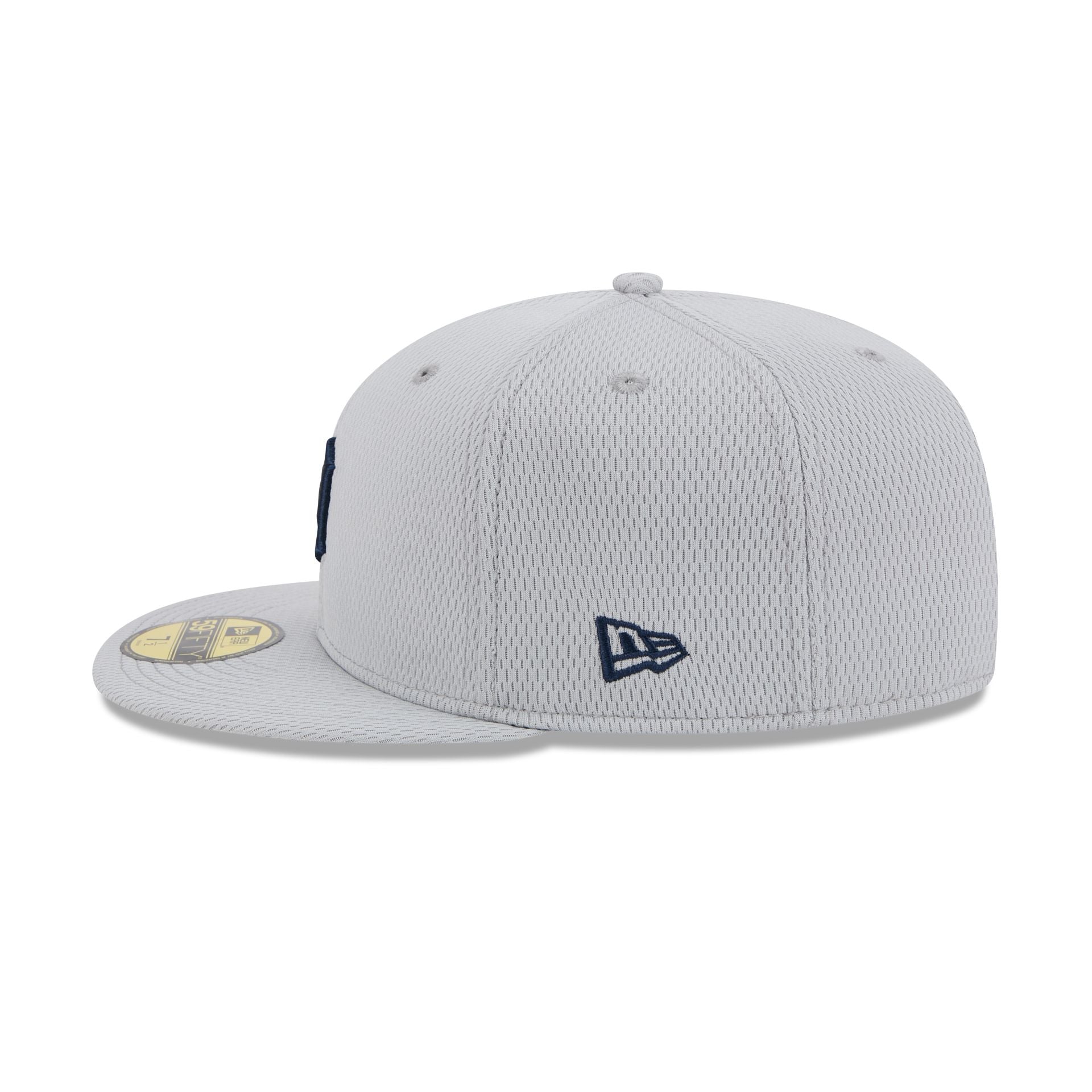 Detroit Tigers 2025 Clubhouse Gray 59FIFTY Fitted Hat