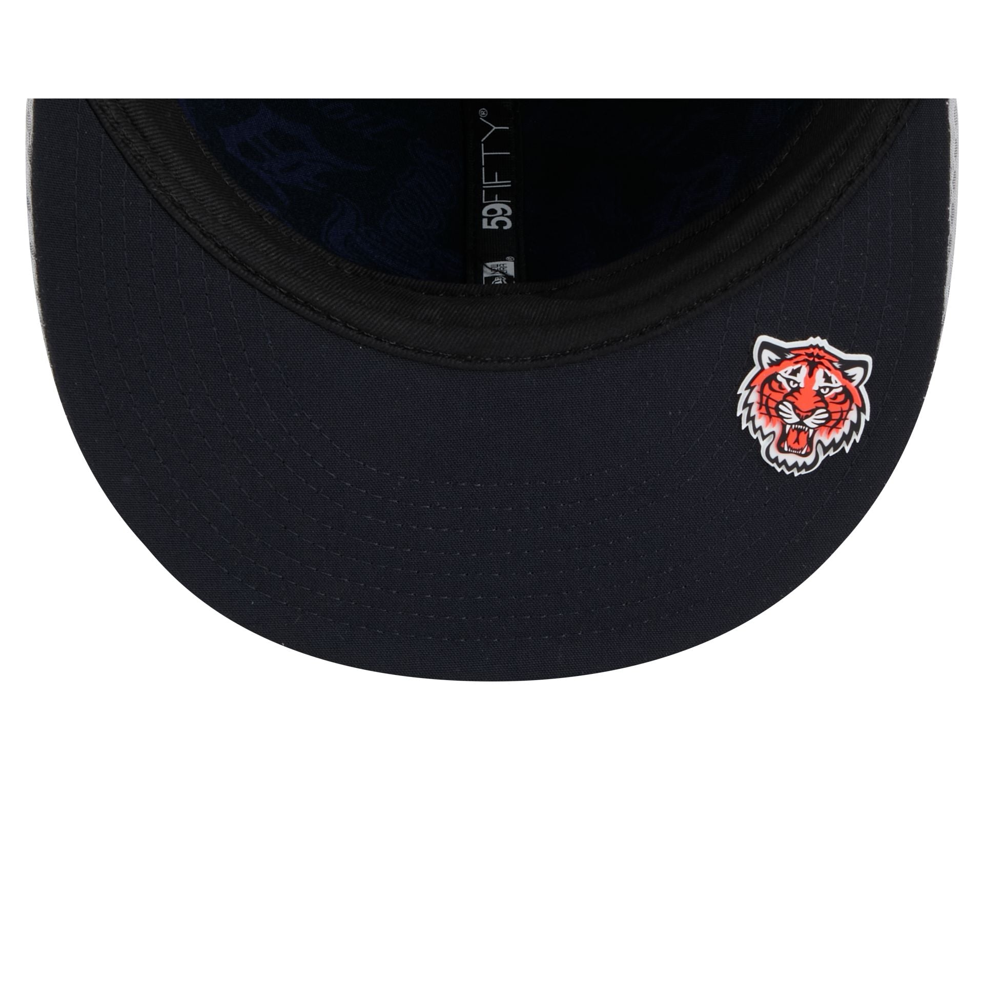 Detroit Tigers 2025 Clubhouse Gray 59FIFTY Fitted Hat
