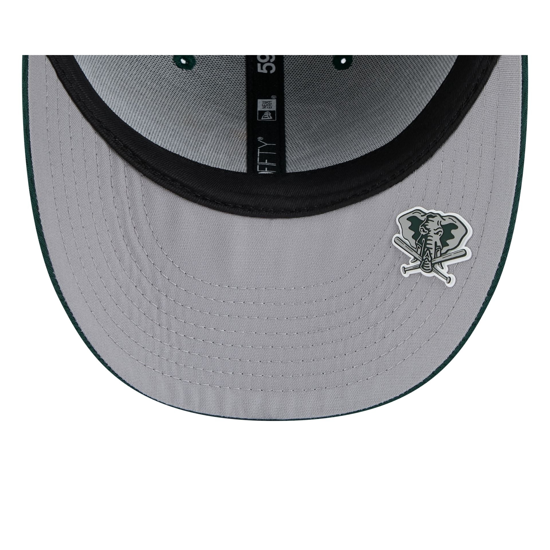 Athletics 2025 Clubhouse Alt Low Profile 59FIFTY Fitted Hat