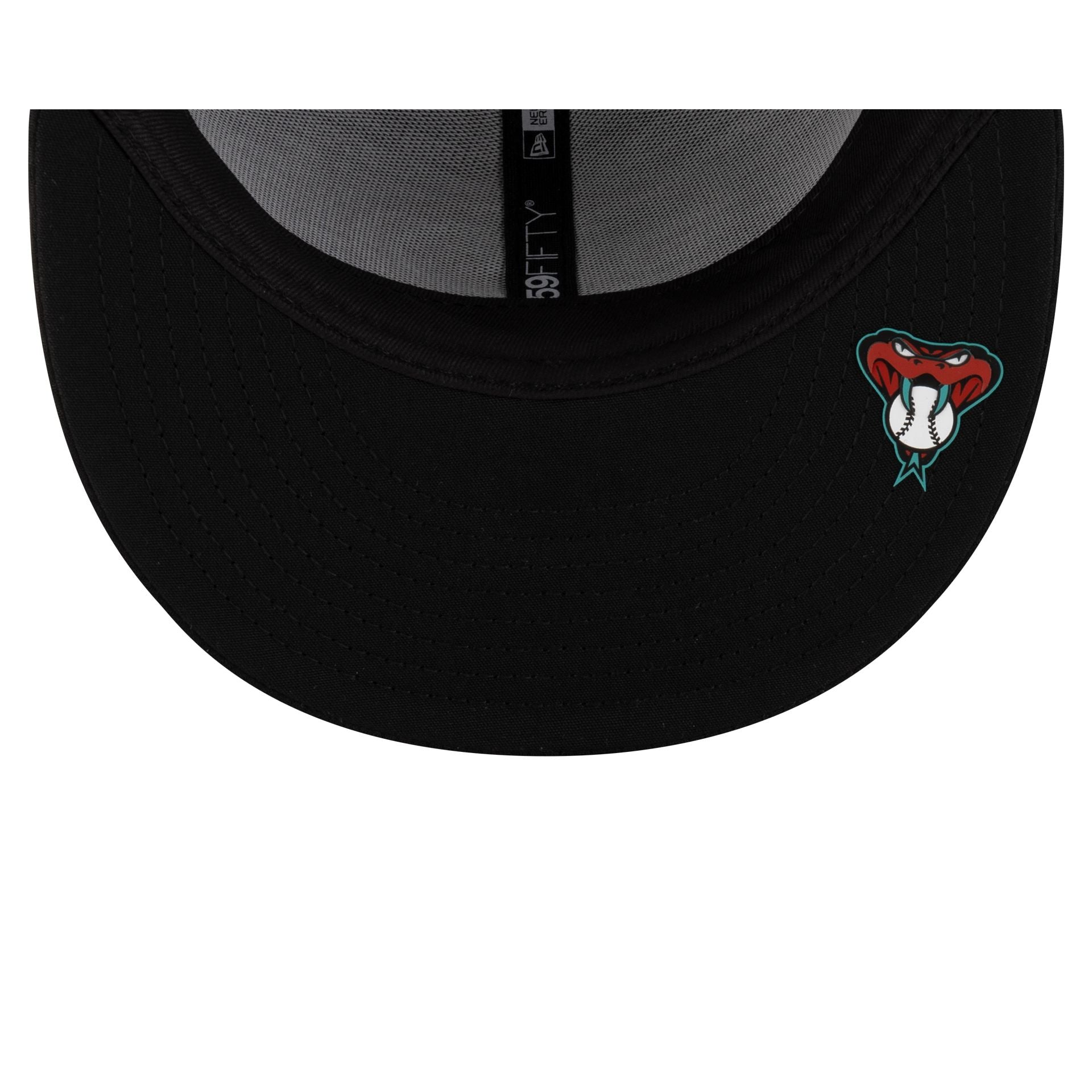 Arizona Diamondbacks 2025 Clubhouse Alt Black 59FIFTY Fitted Hat