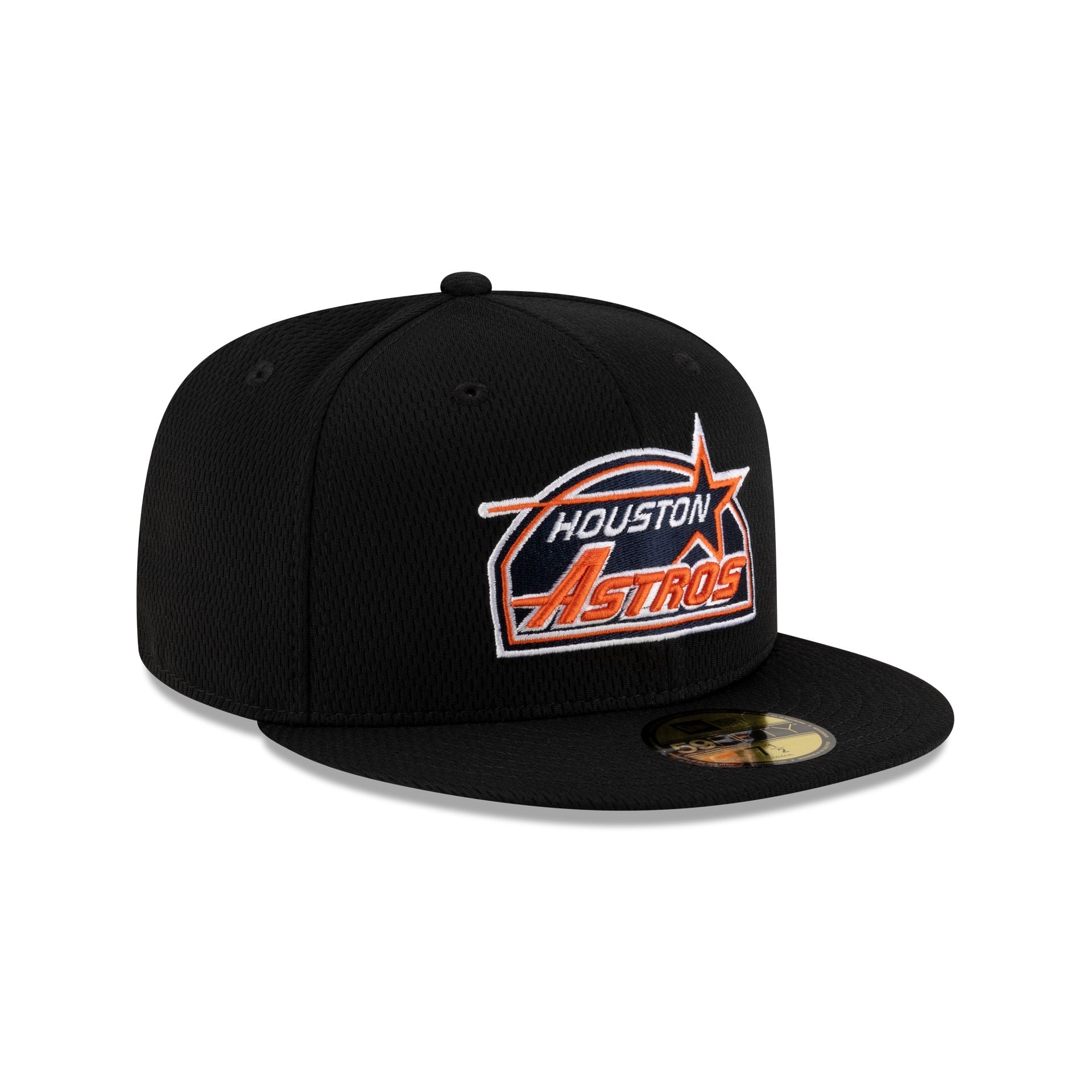 Houston Astros 2025 Clubhouse Alt Black 59FIFTY Fitted Hat