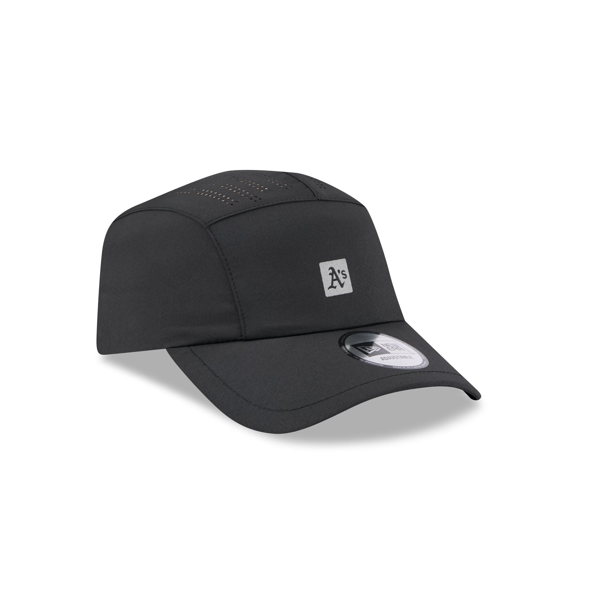 Athletics Black Reflect Runner Adjustable Hat
