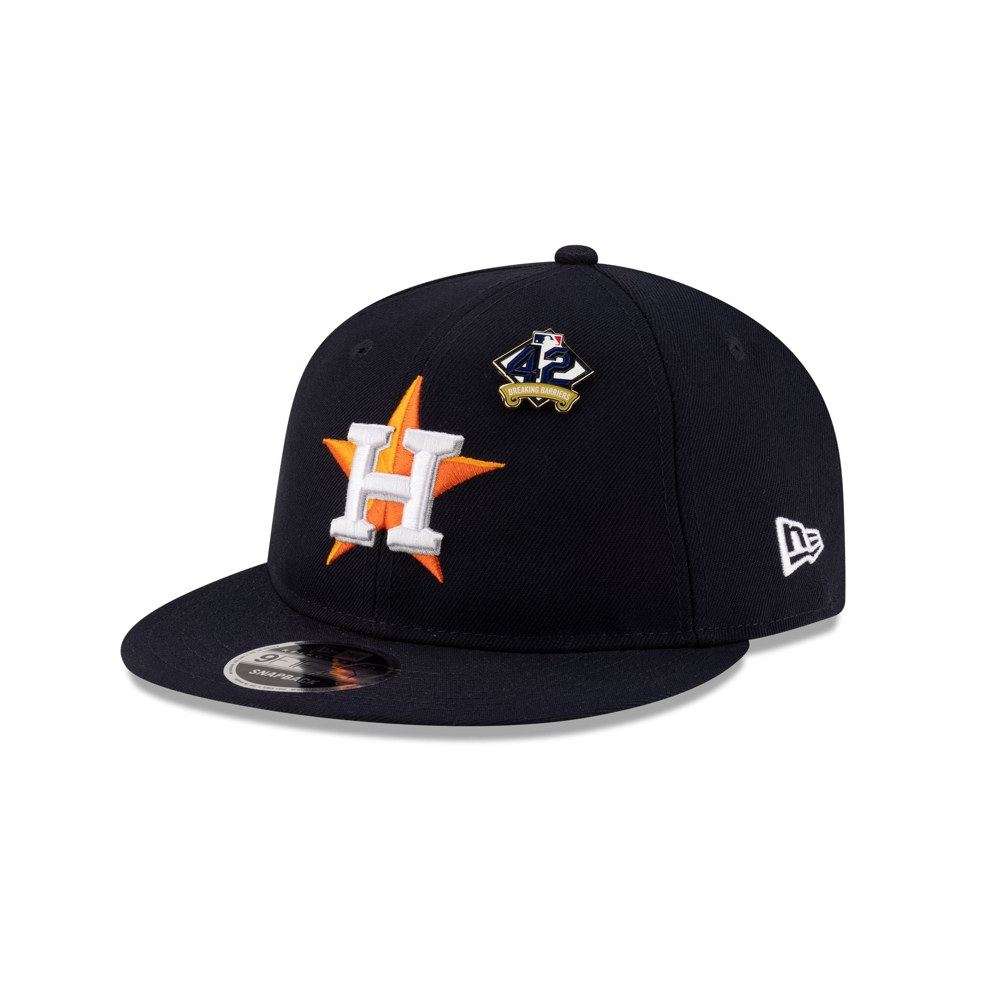Houston Astros Jackie Robinson Day 2025 Retro Crown 9FIFTY Snapback Hat