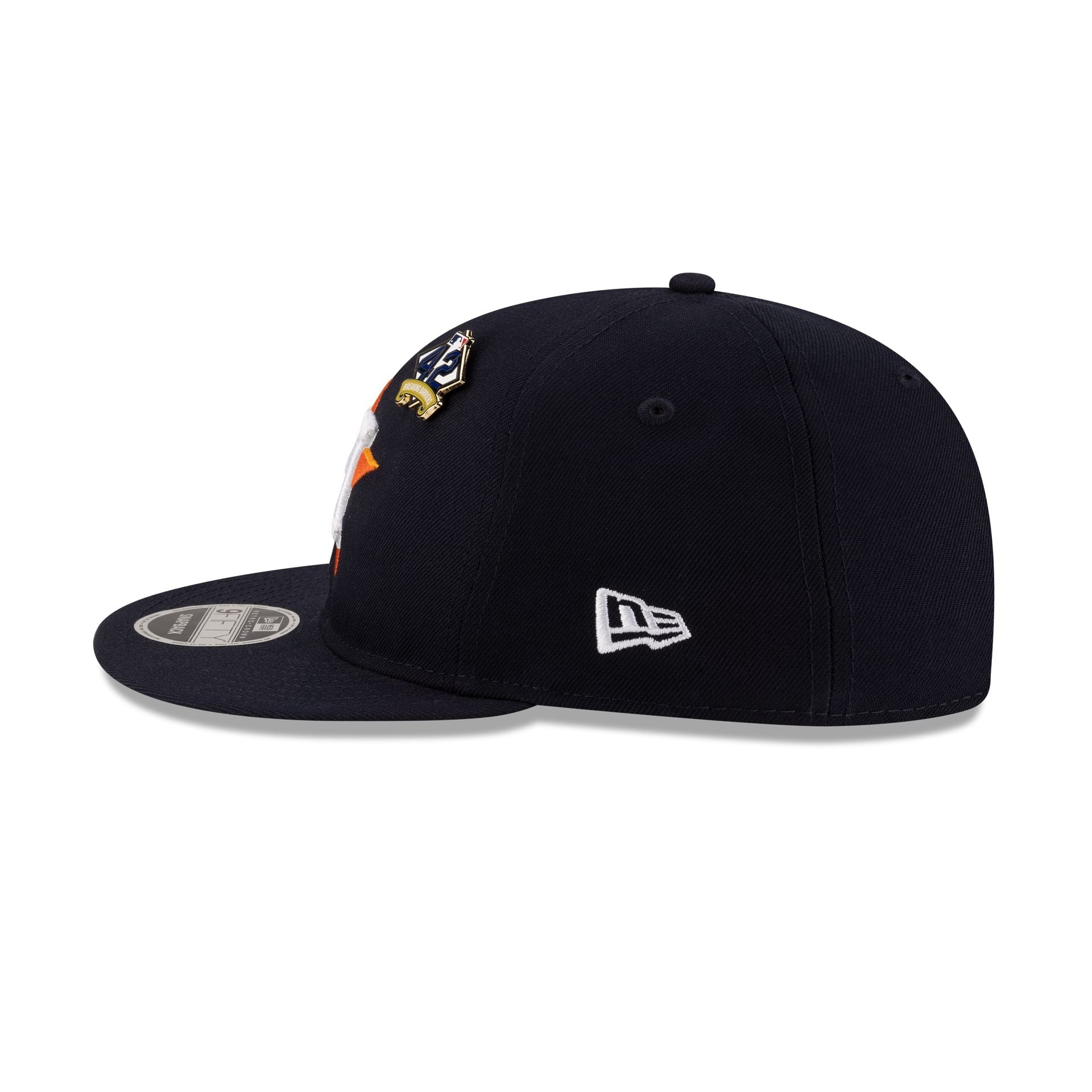 Houston Astros Jackie Robinson Day 2025 Retro Crown 9FIFTY Snapback Hat