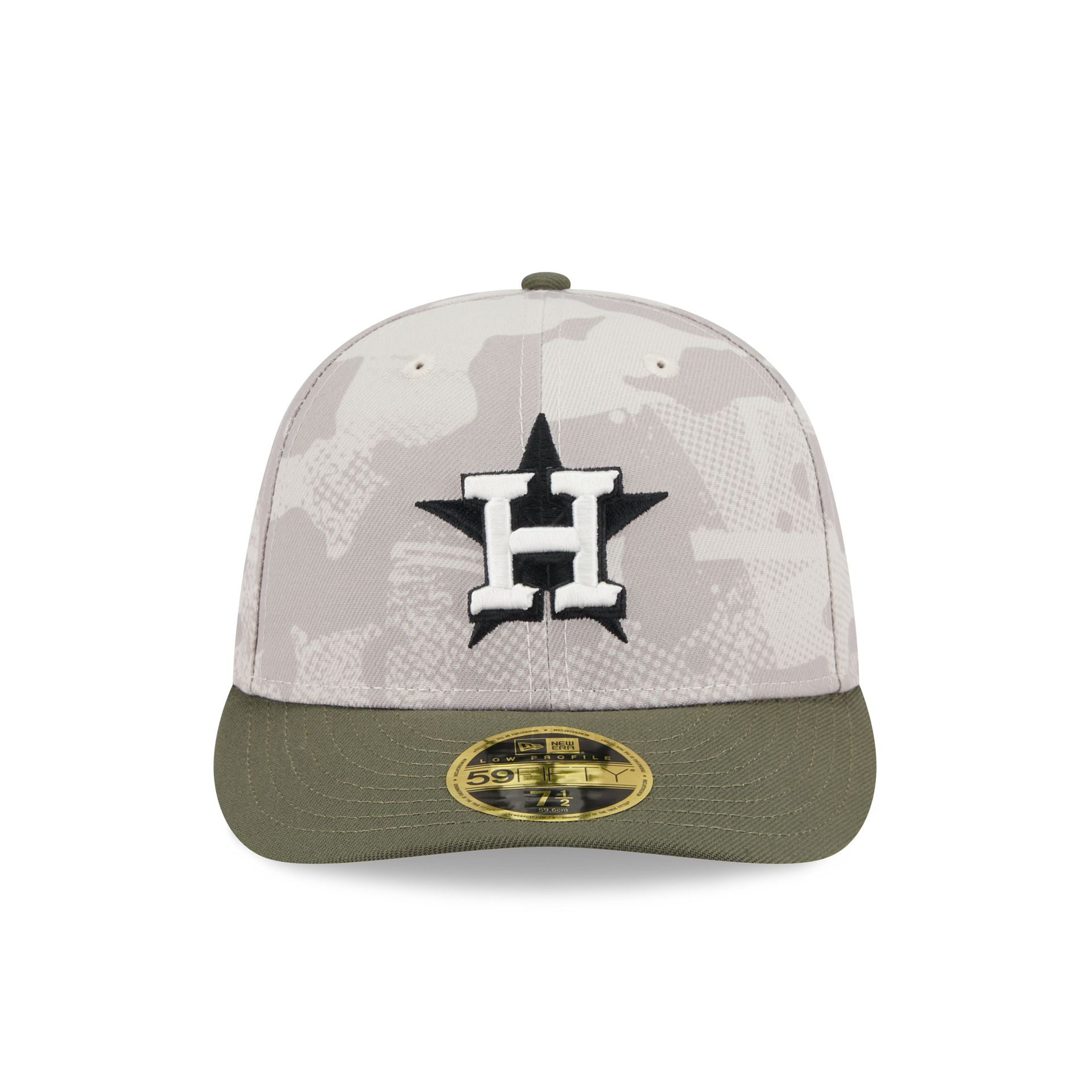 Houston Astros Armed Forces Day 2025 Low Profile 59FIFTY Fitted Hat