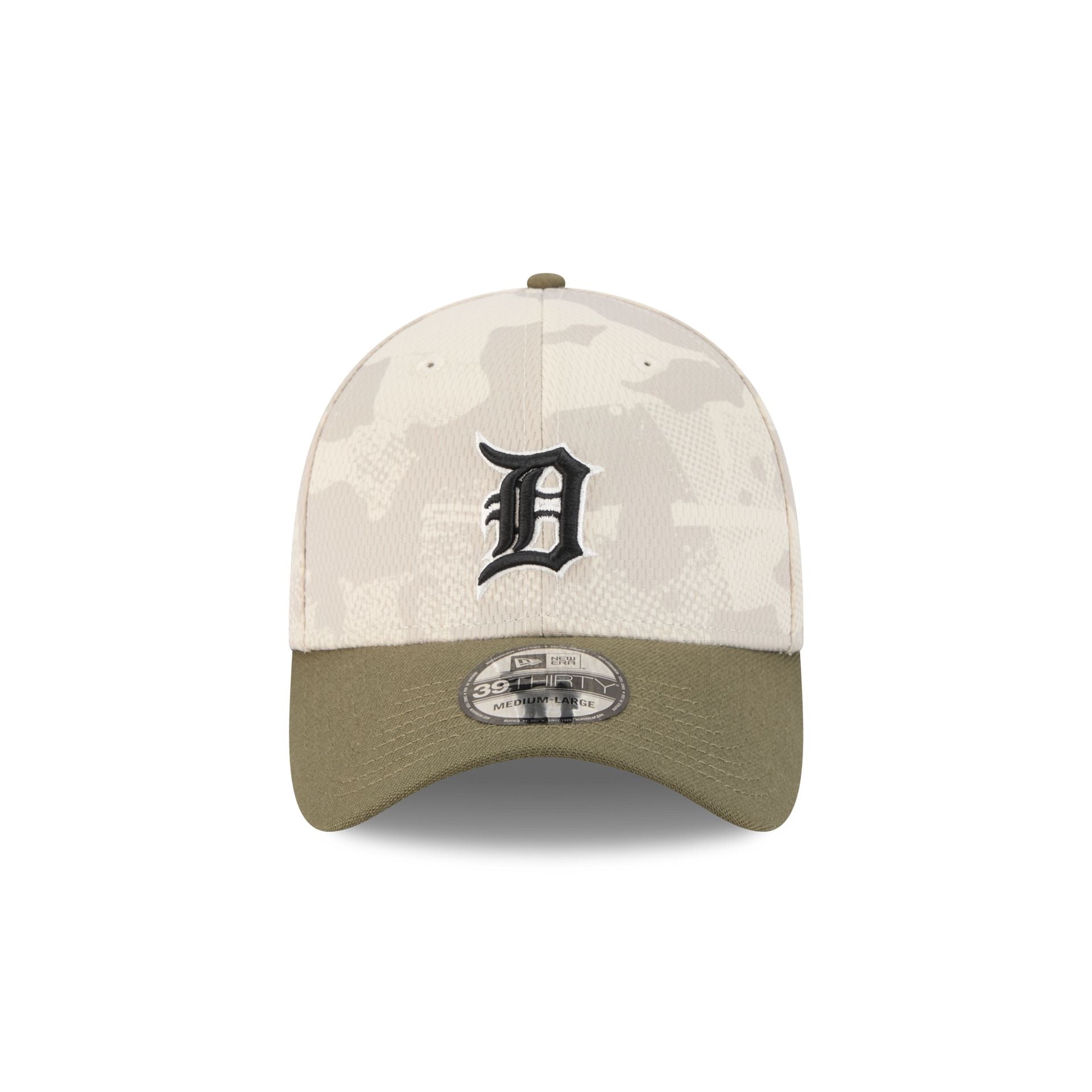 Detroit Tigers Armed Forces Day 2025 39THIRTY Stretch Fit Hat