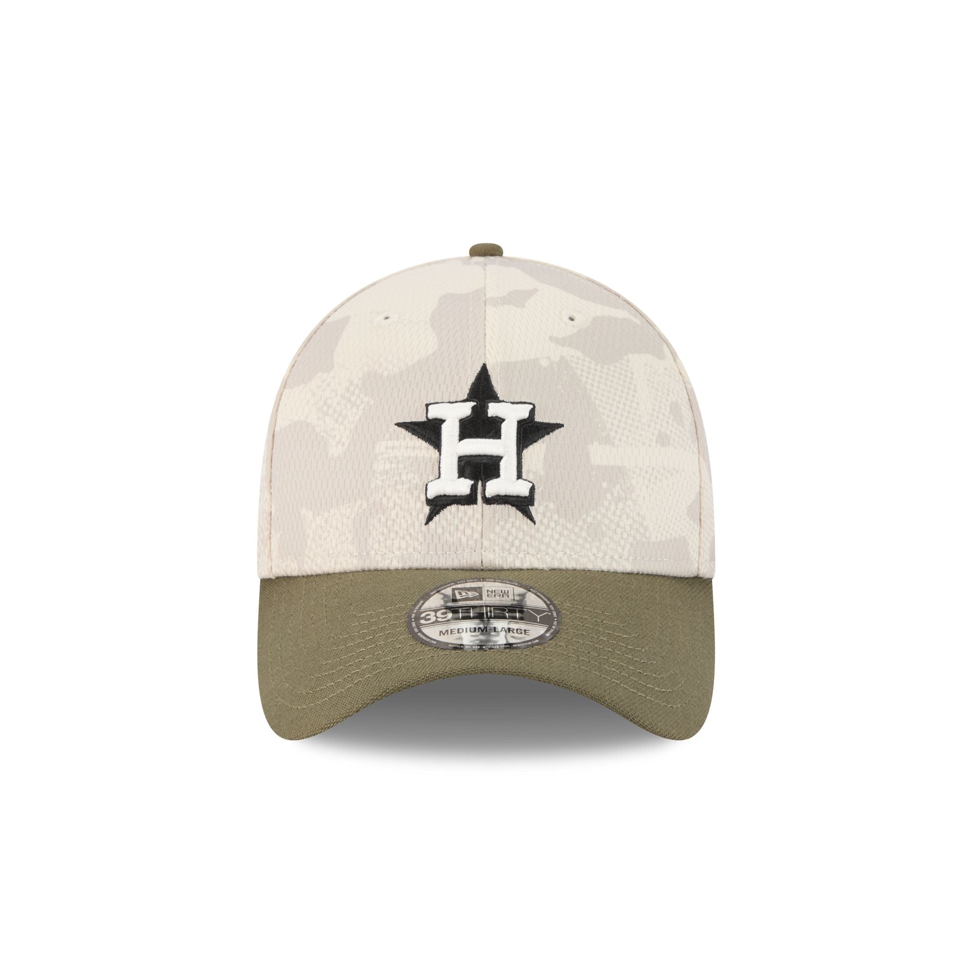 Houston Astros Armed Forces Day 2025 39THIRTY Stretch Fit Hat