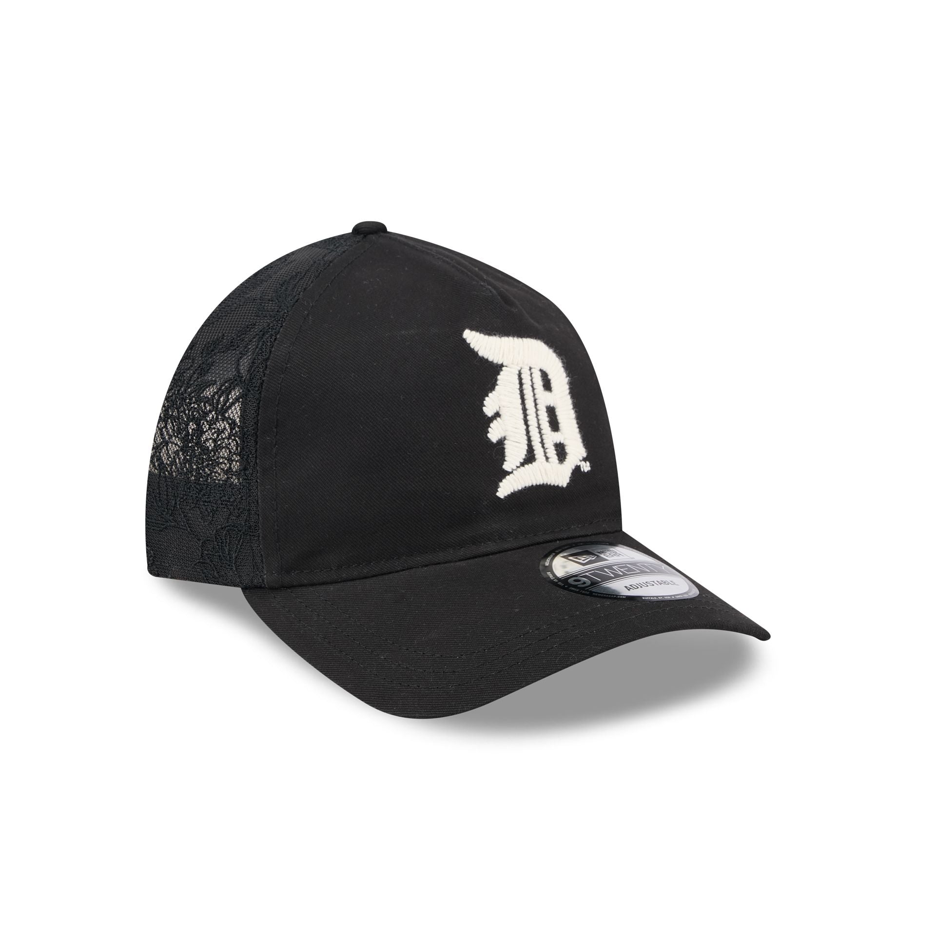 Detroit Tigers Embroidered Mesh 9TWENTY A-Frame Adjustable Hat