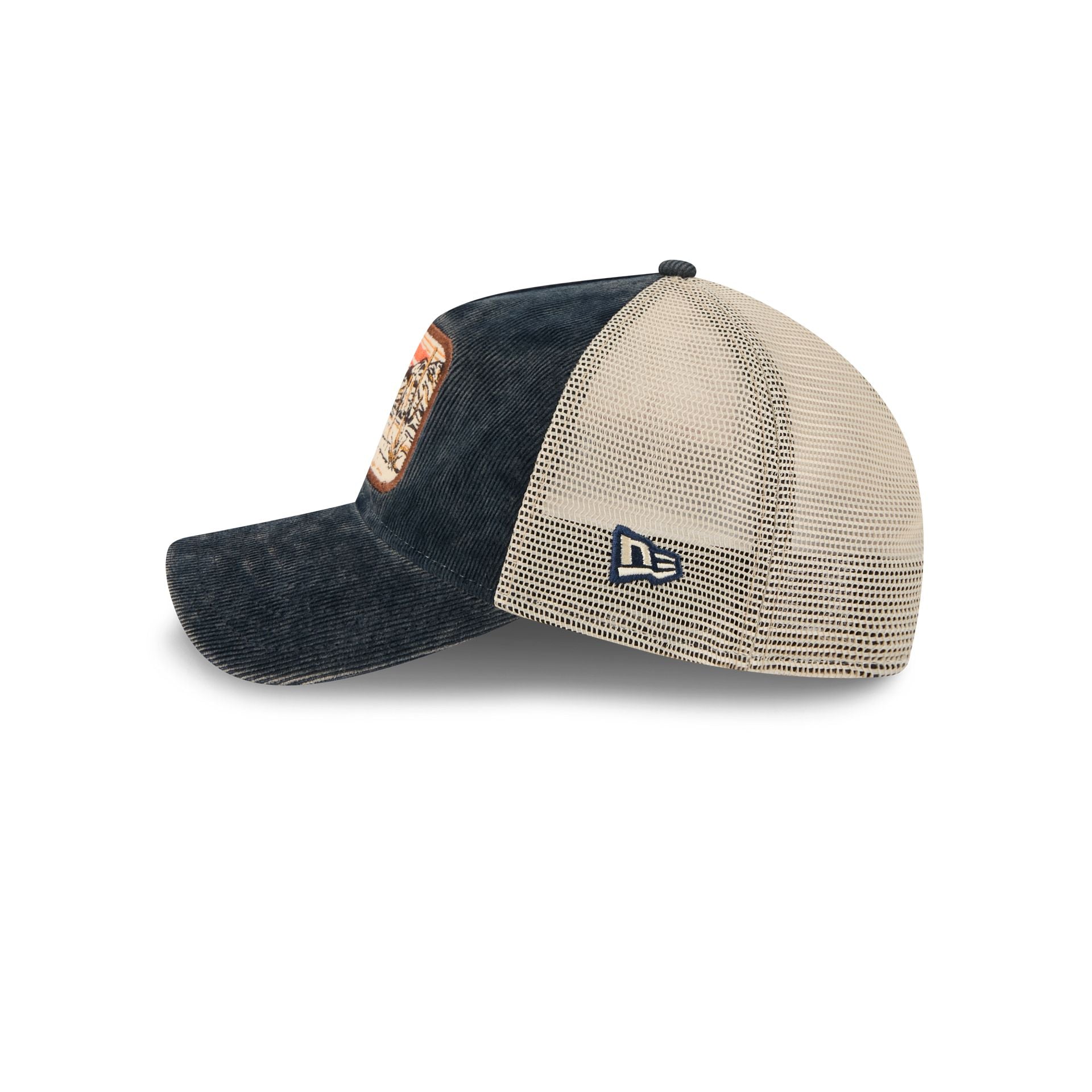 Houston Astros Vintage Landscape 9TWENTY A-Frame Trucker Hat