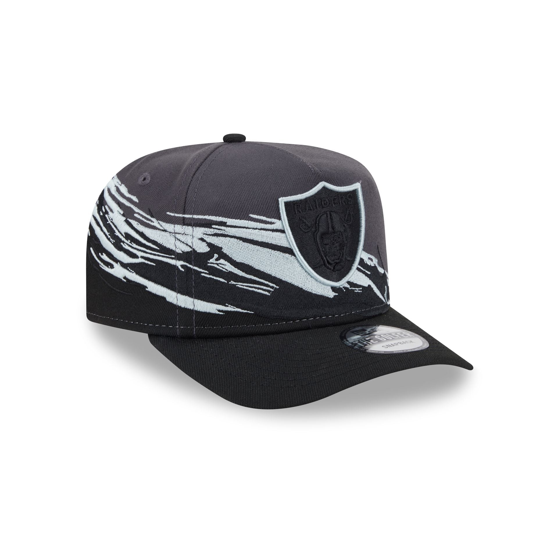 Las Vegas Raiders Graphite Brushstroke Golfer Hat