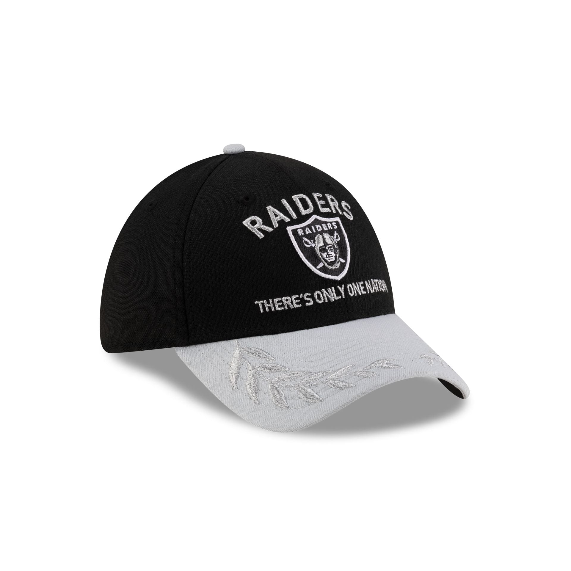 Las Vegas Raiders 2025 Draft 39THIRTY Stretch Fit Hat