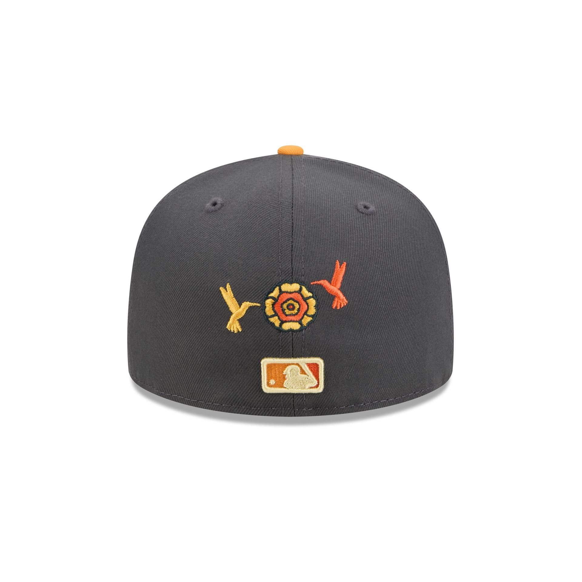 Athletics Day of the Dead Graphite 59FIFTY Fitted Hat