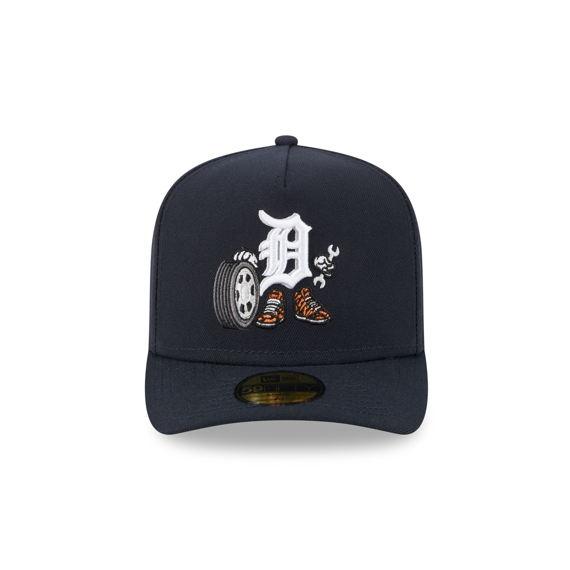 Detroit Tigers Cartoon 59FIFTY A-Frame Fitted Hat