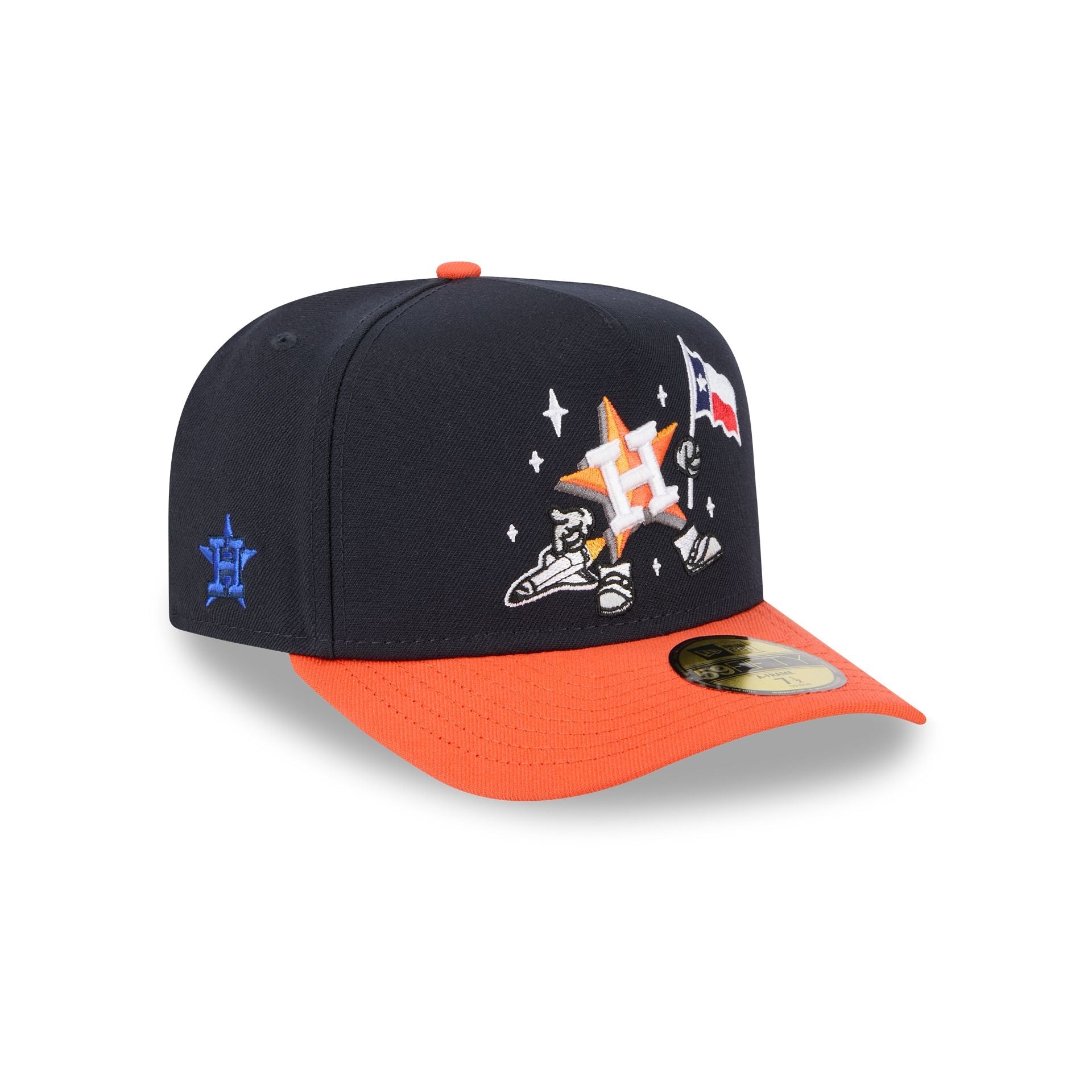 Houston Astros Cartoon 59FIFTY A-Frame Fitted Hat