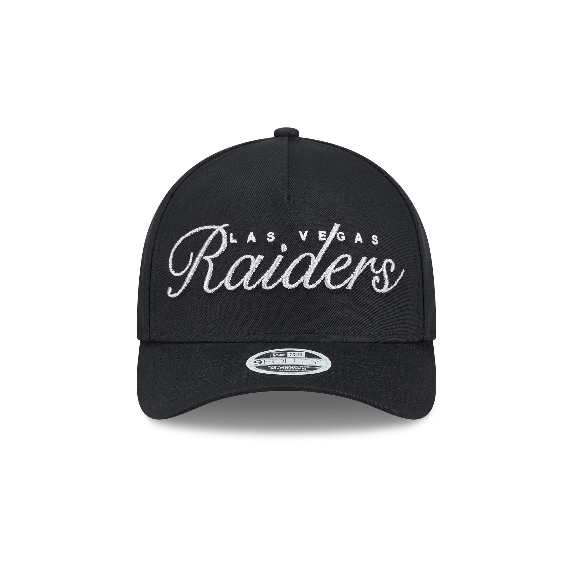 Las Vegas Raiders Metallic Women's 9FORTY M-Crown A-Frame Snapback Hat