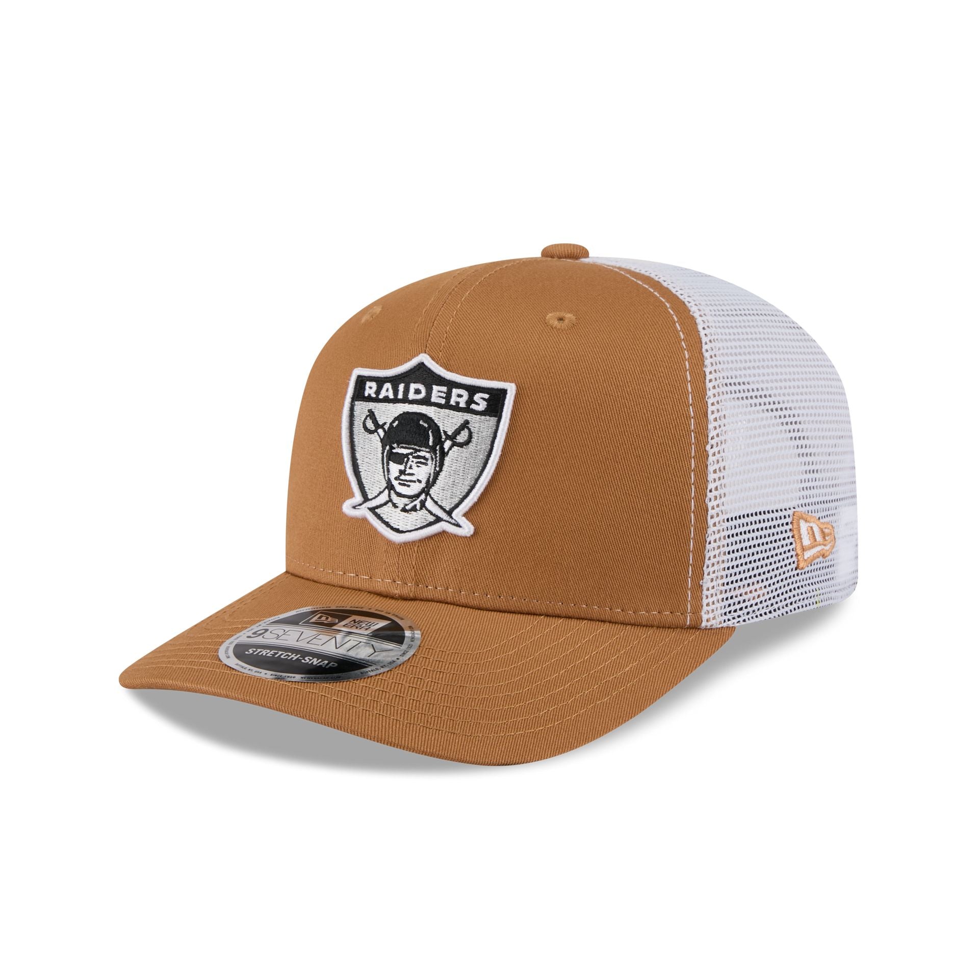 Las Vegas Raiders Bronze 9SEVENTY Trucker Hat