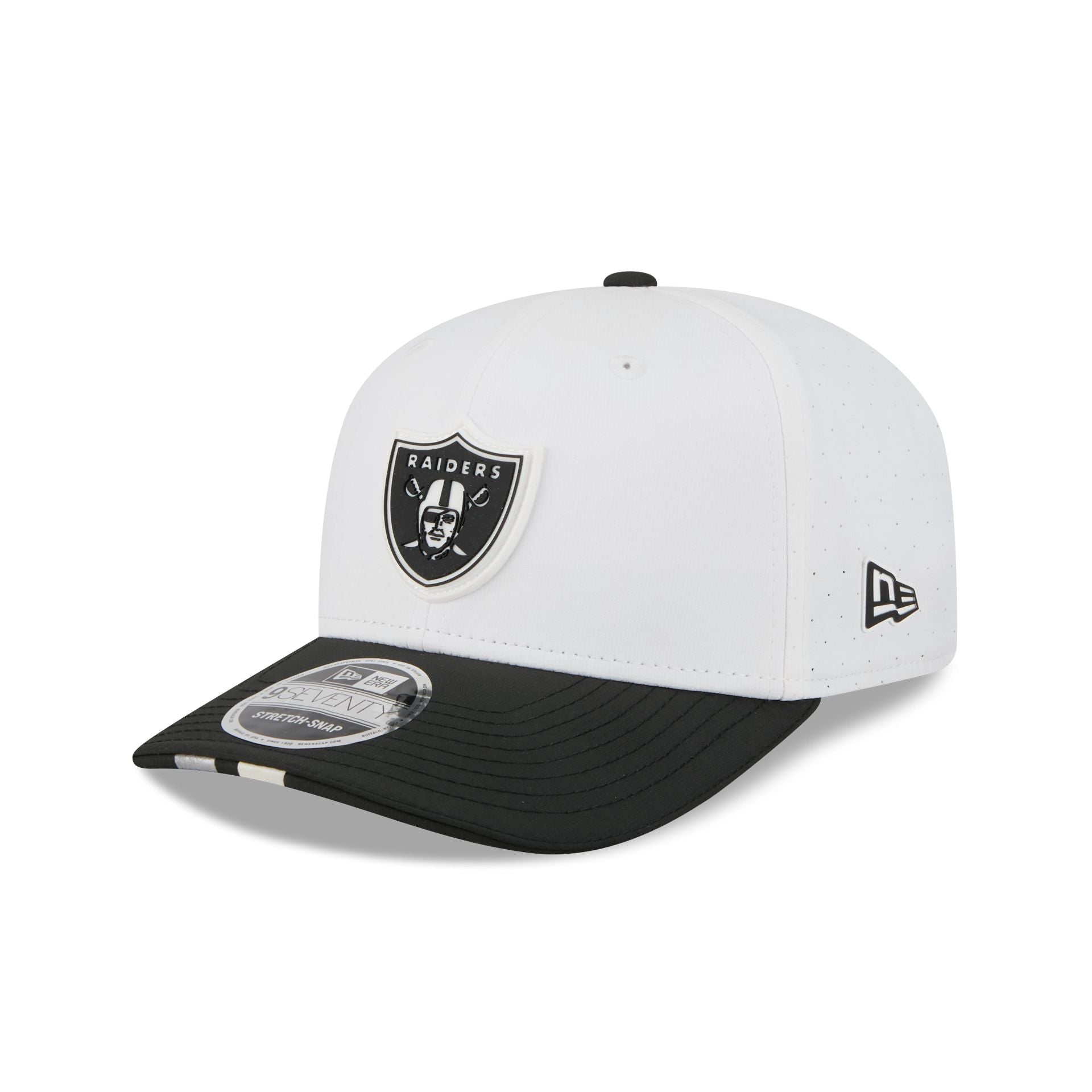 Las Vegas Raiders 2025 Training 9SEVENTY Stretch-Snap Hat