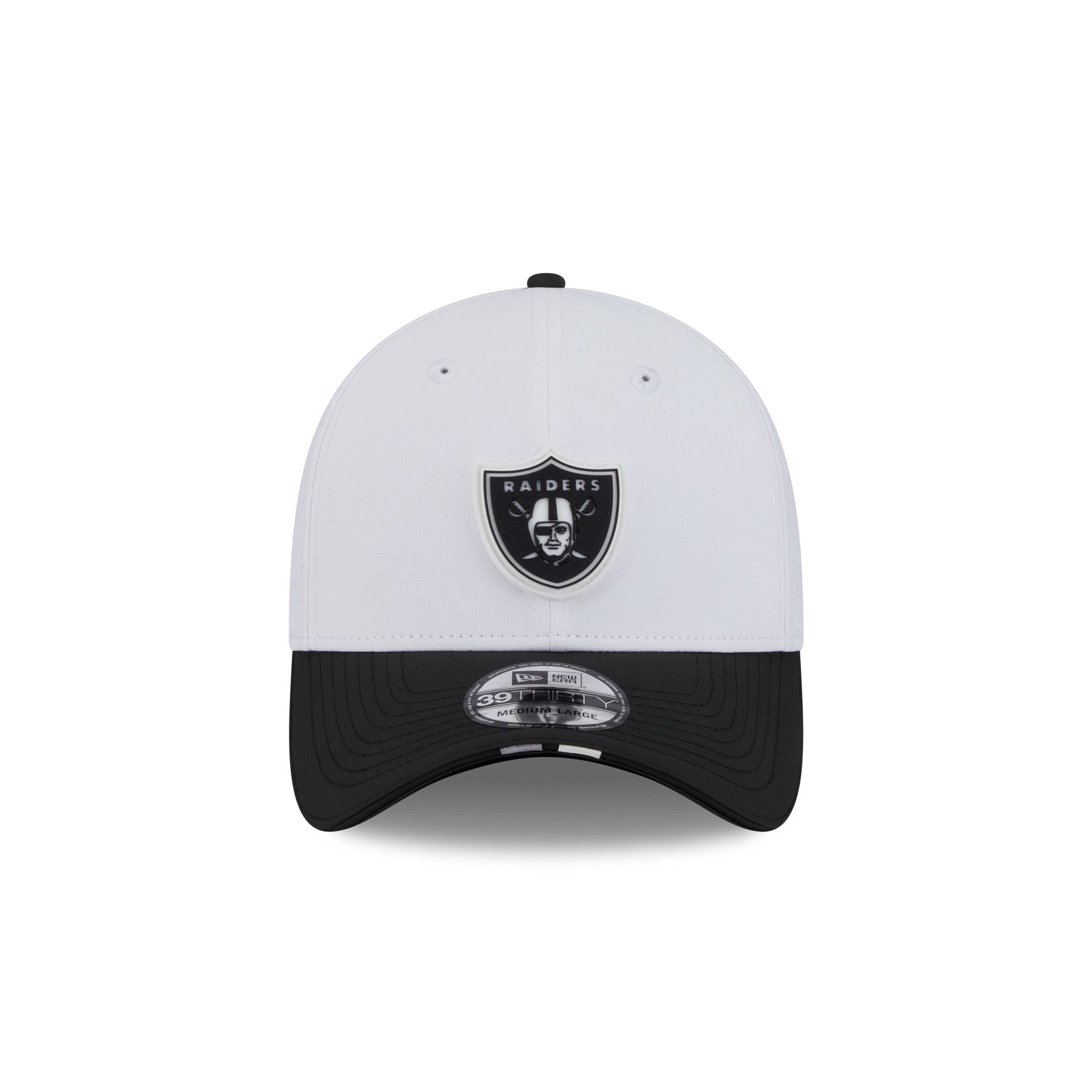 Las Vegas Raiders 2025 Training 39THIRTY Stretch Fit Hat