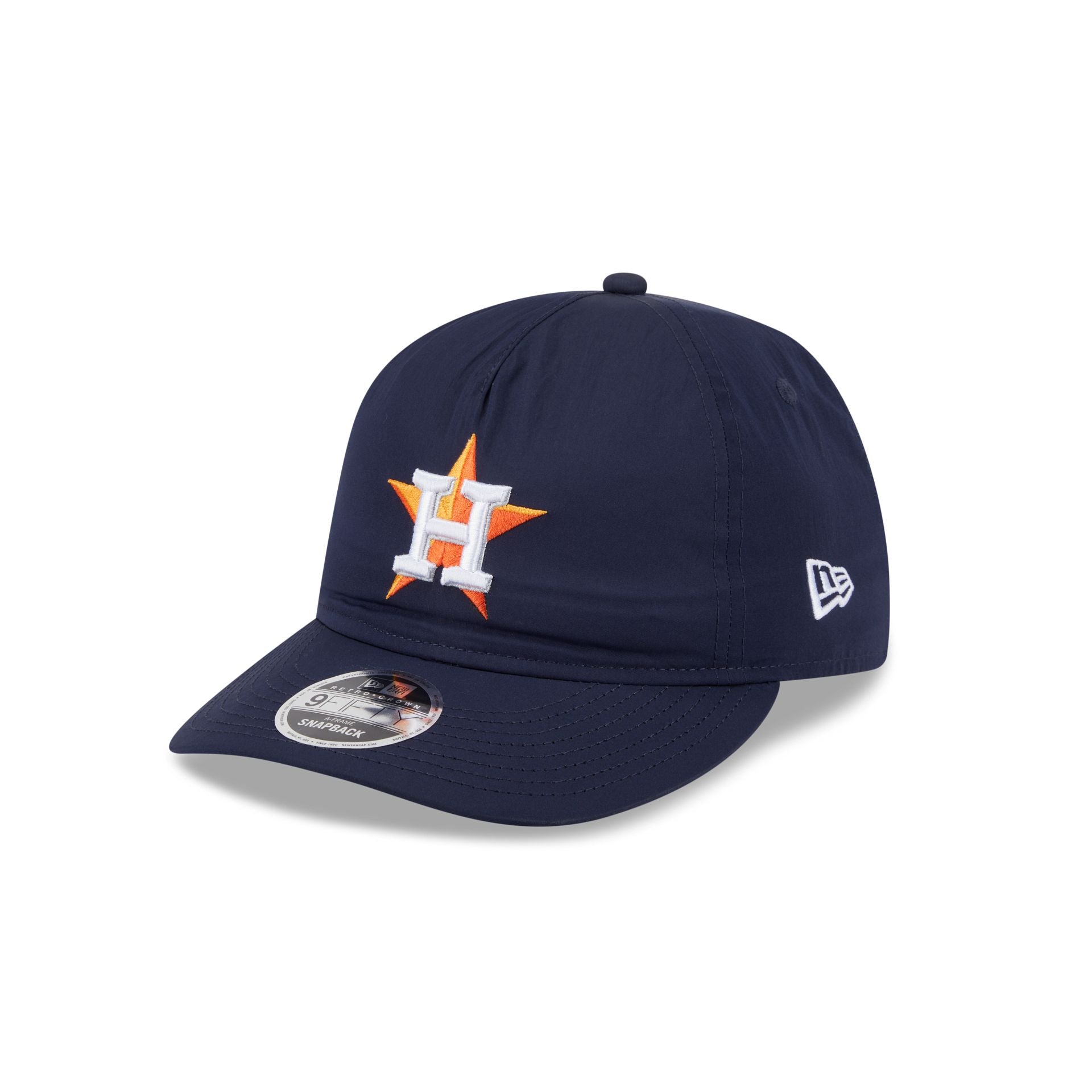Houston Astros Nylon Retro Crown 9FIFTY A-Frame Snapback Hat