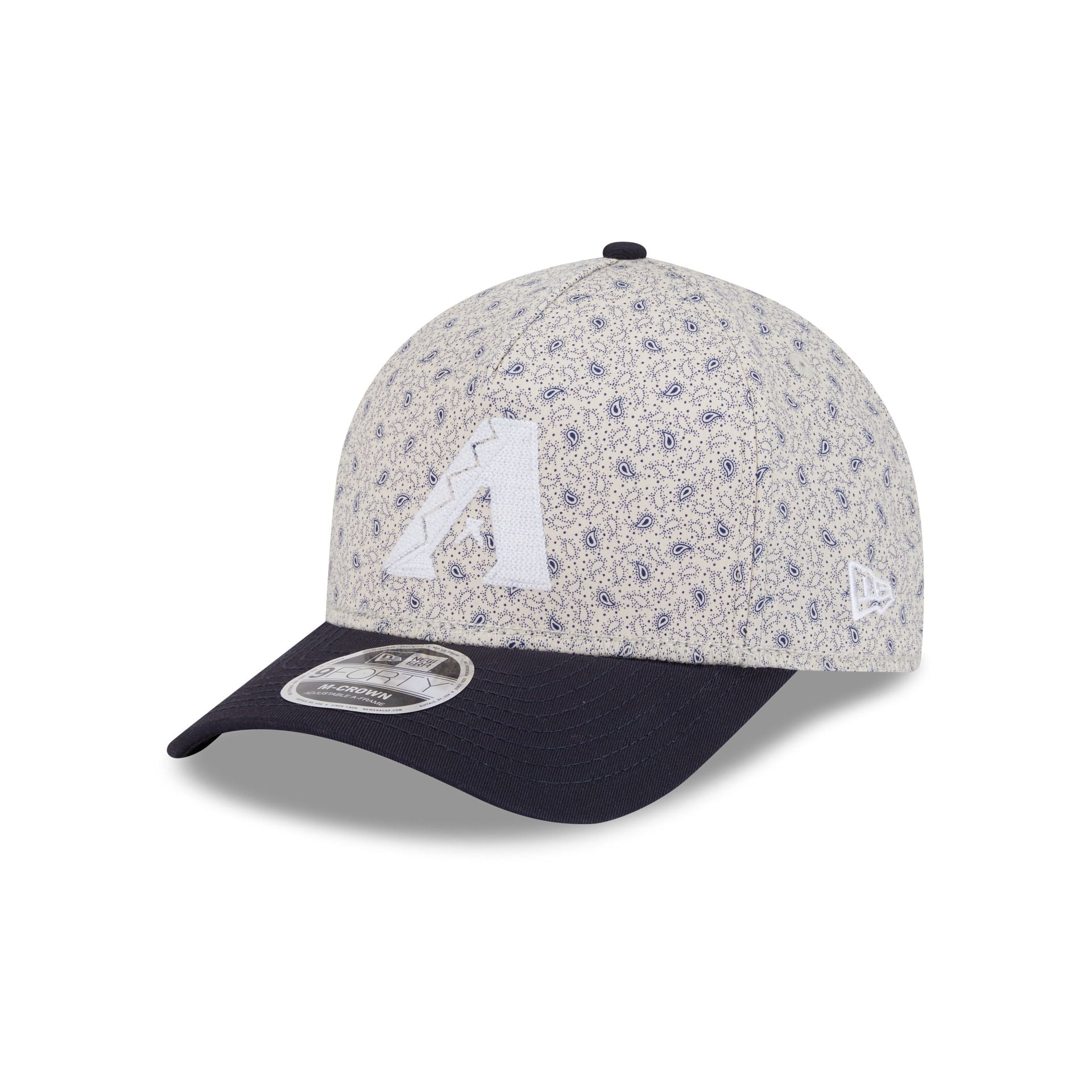 Arizona Diamondbacks Micro Print 9FORTY M-Crown A-Frame Adjustable Hat