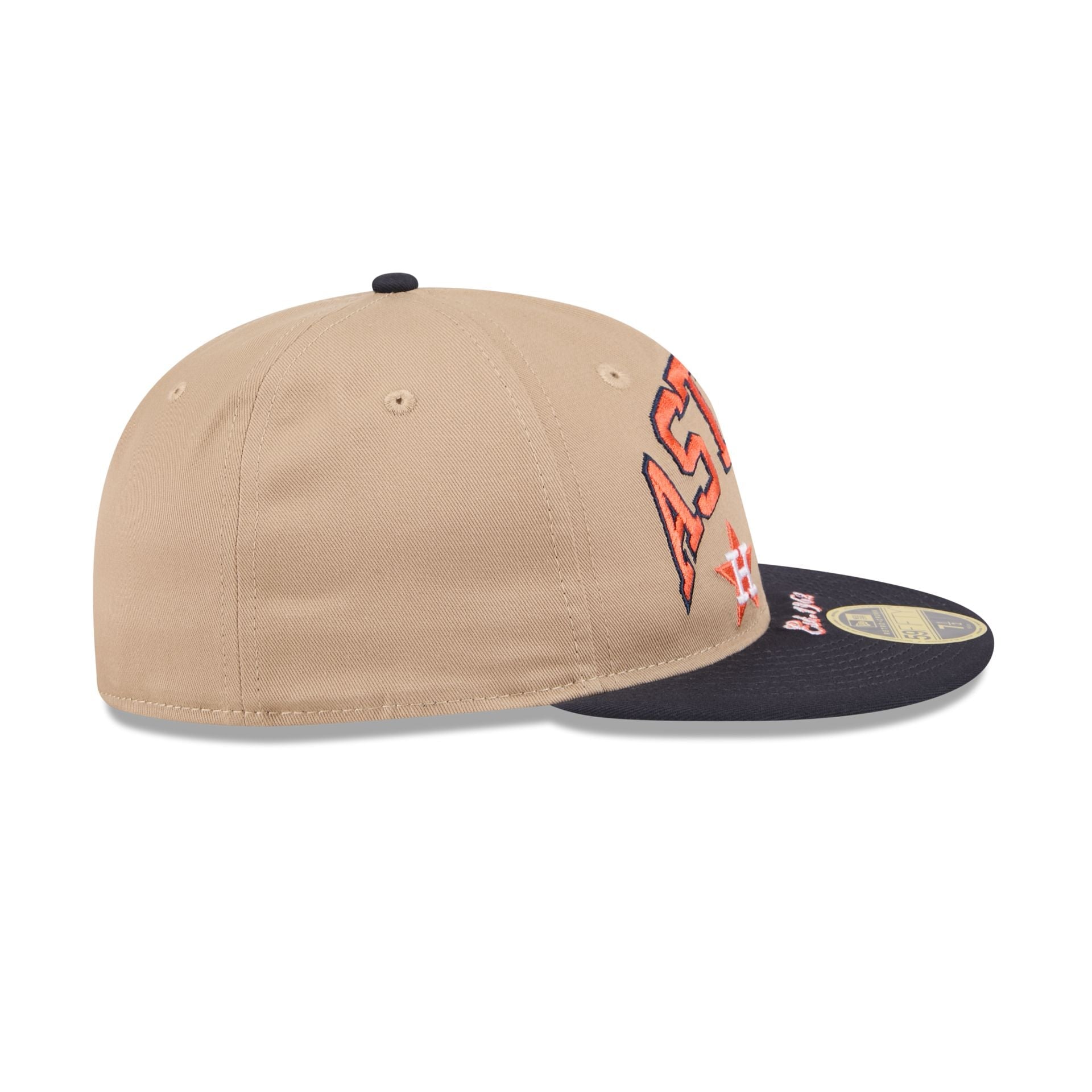 Houston Astros Camel Retro Crown 59FIFTY Fitted Hat