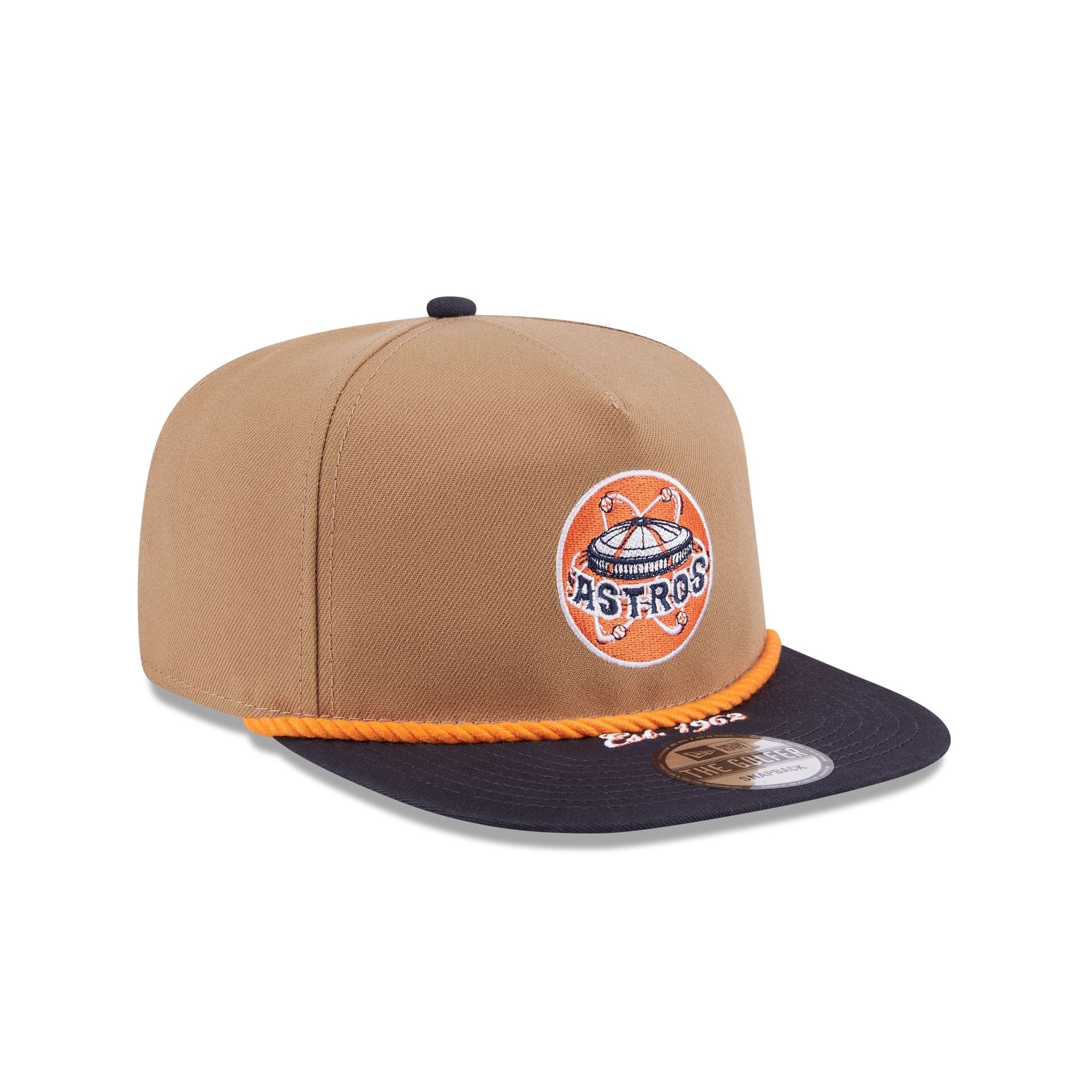 Houston Astros Khaki Rope Golfer Hat