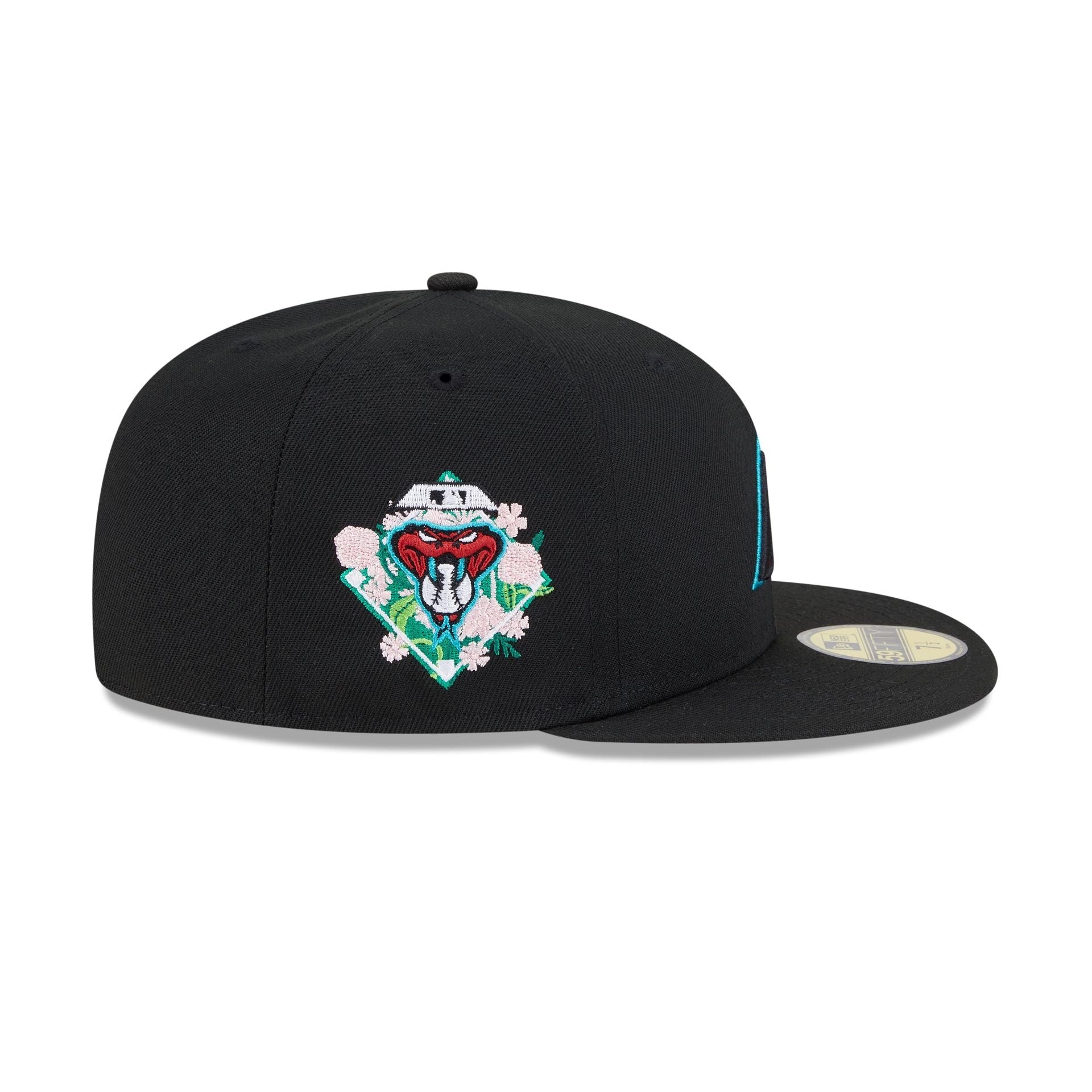 Arizona Diamondbacks Floral Undervisor 59FIFTY Fitted Hat