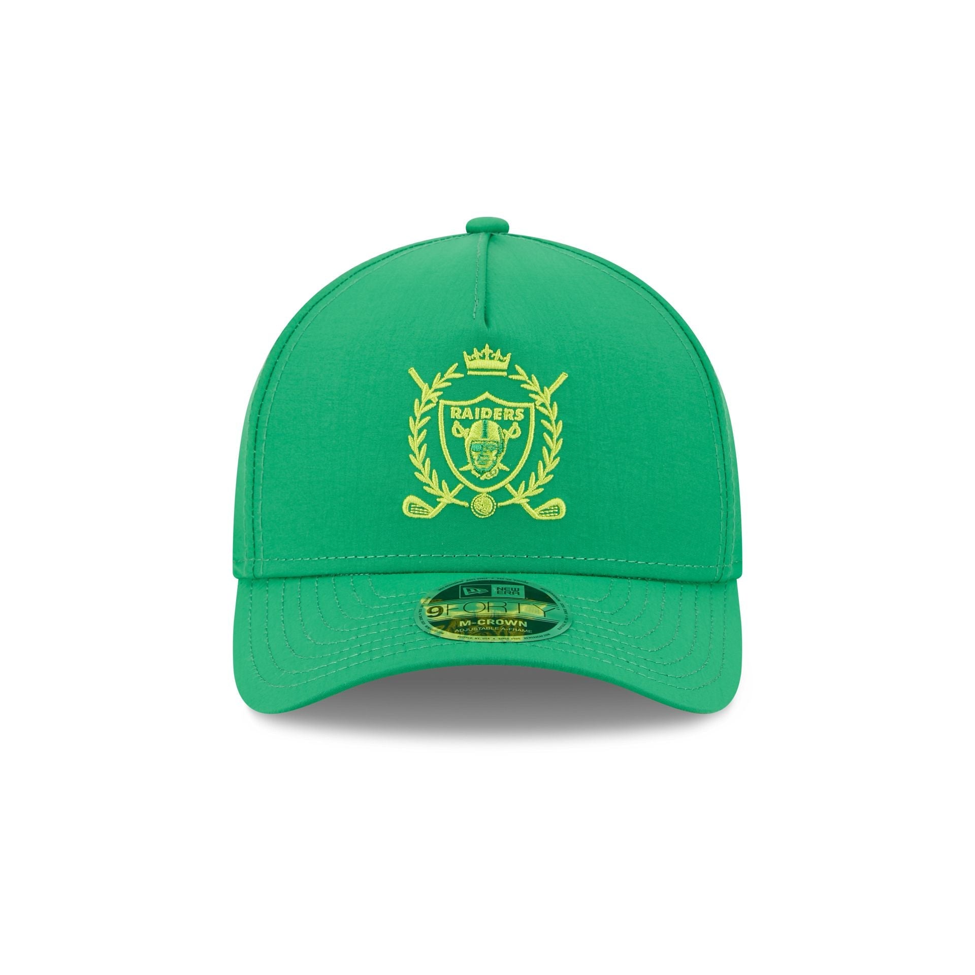 Las Vegas Raiders Tee Time 9FORTY M-Crown A-Frame Snapback Hat