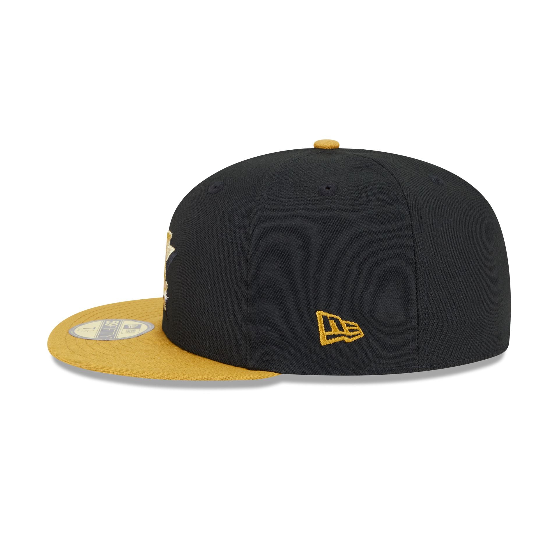 Houston Astros Metallic Gold Logo 59FIFTY Fitted Hat