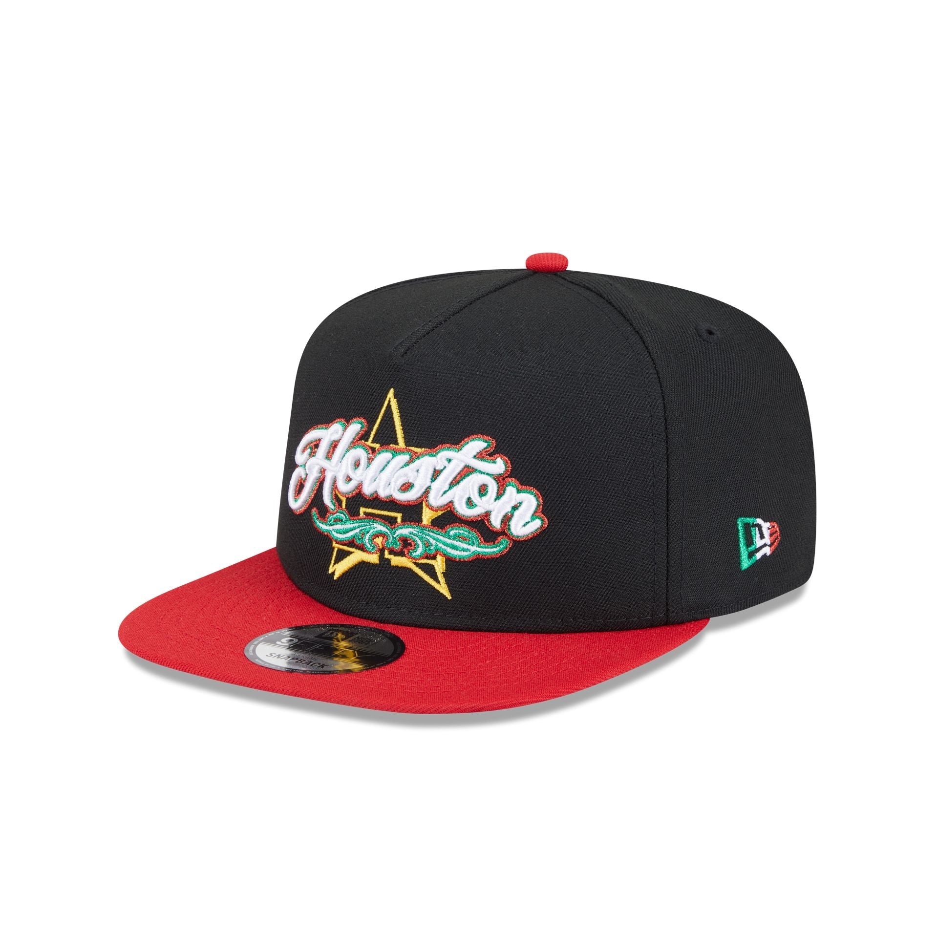 Houston Astros City Script 9FIFTY A-Frame Snapback Hat