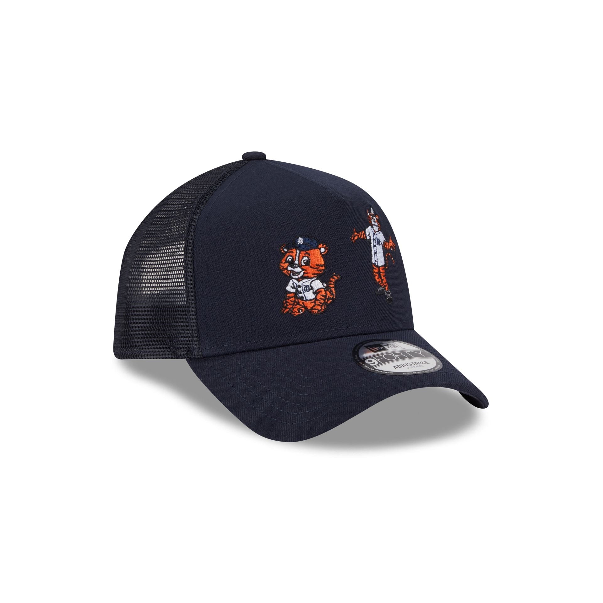 Detroit Tigers Generation Mascots 9FORTY A-Frame Trucker Hat